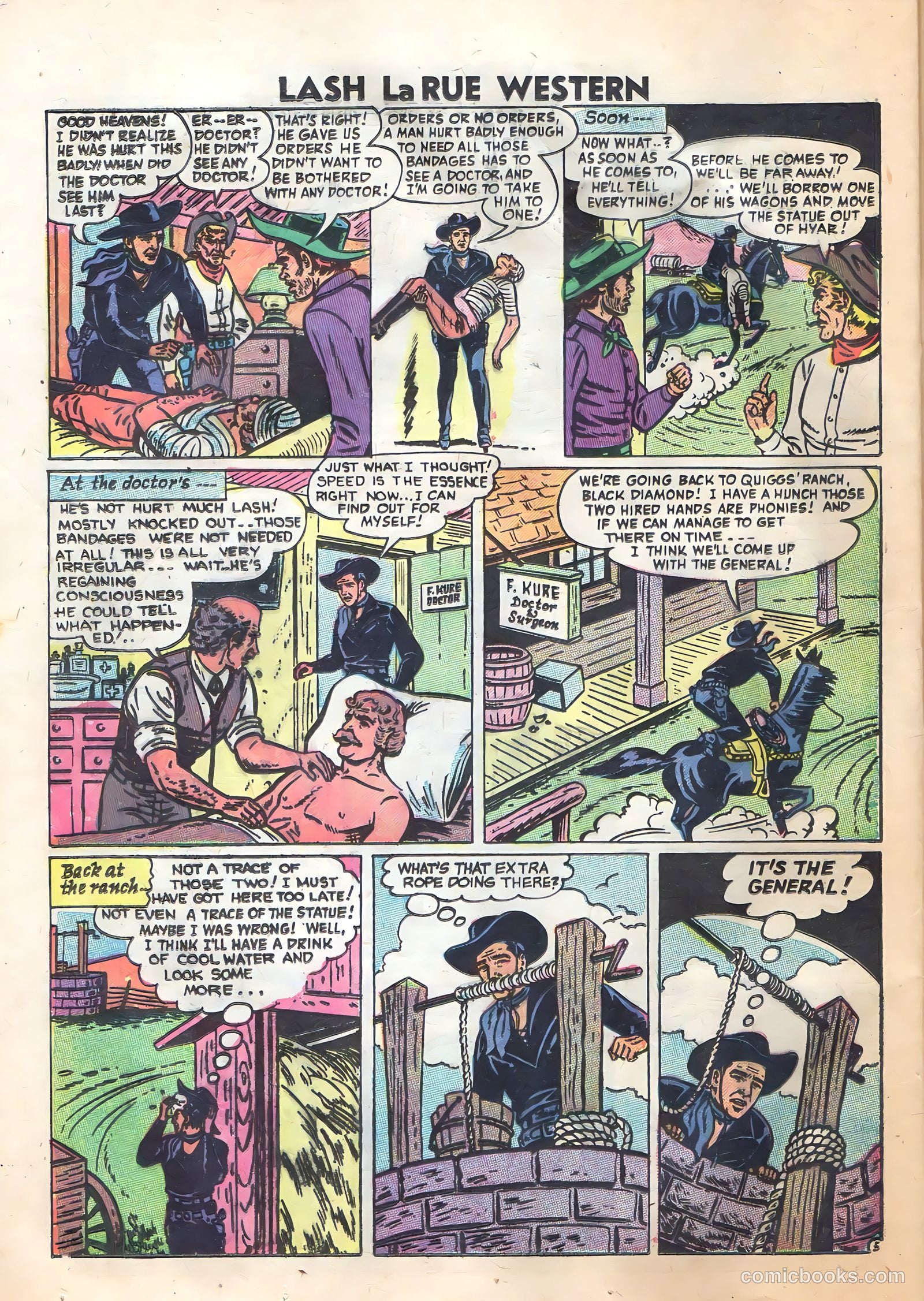 Lash Larue Western #62 — page 24 of 36
