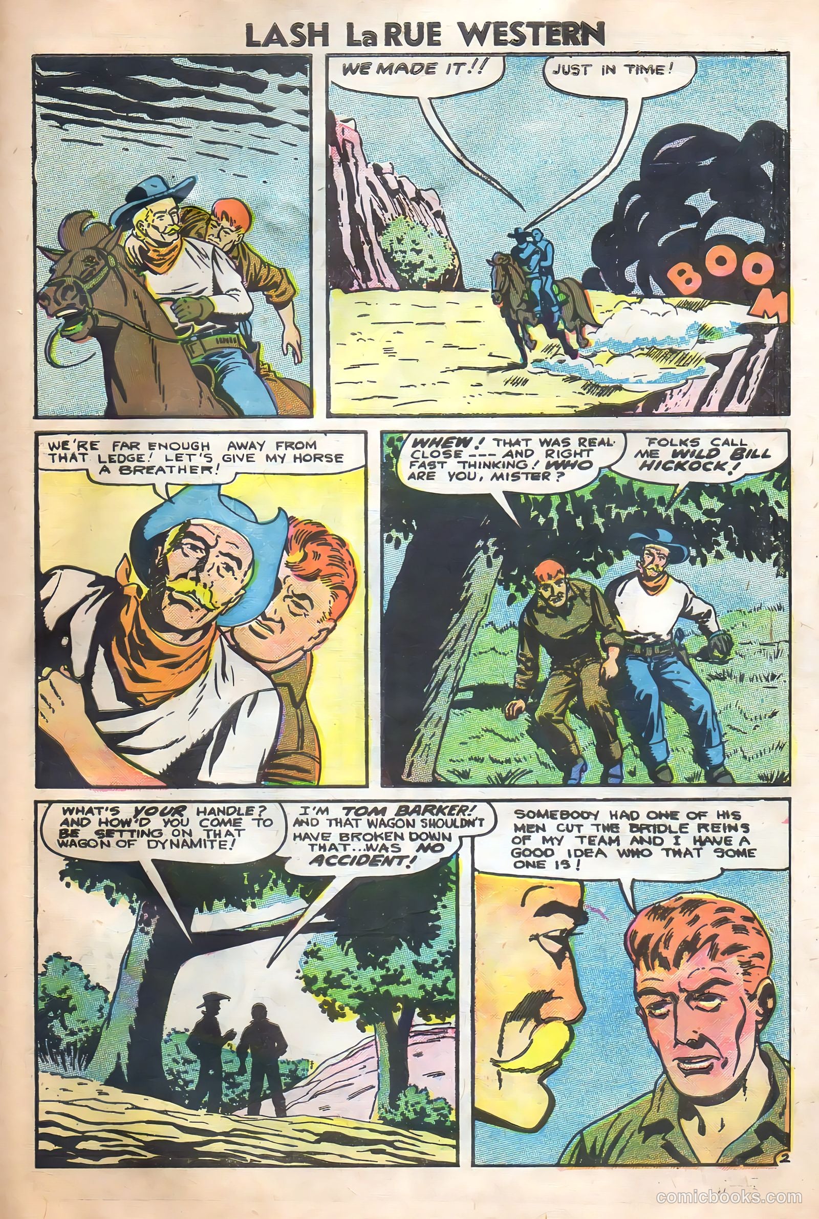 Lash Larue Western #62 — page 27 of 36