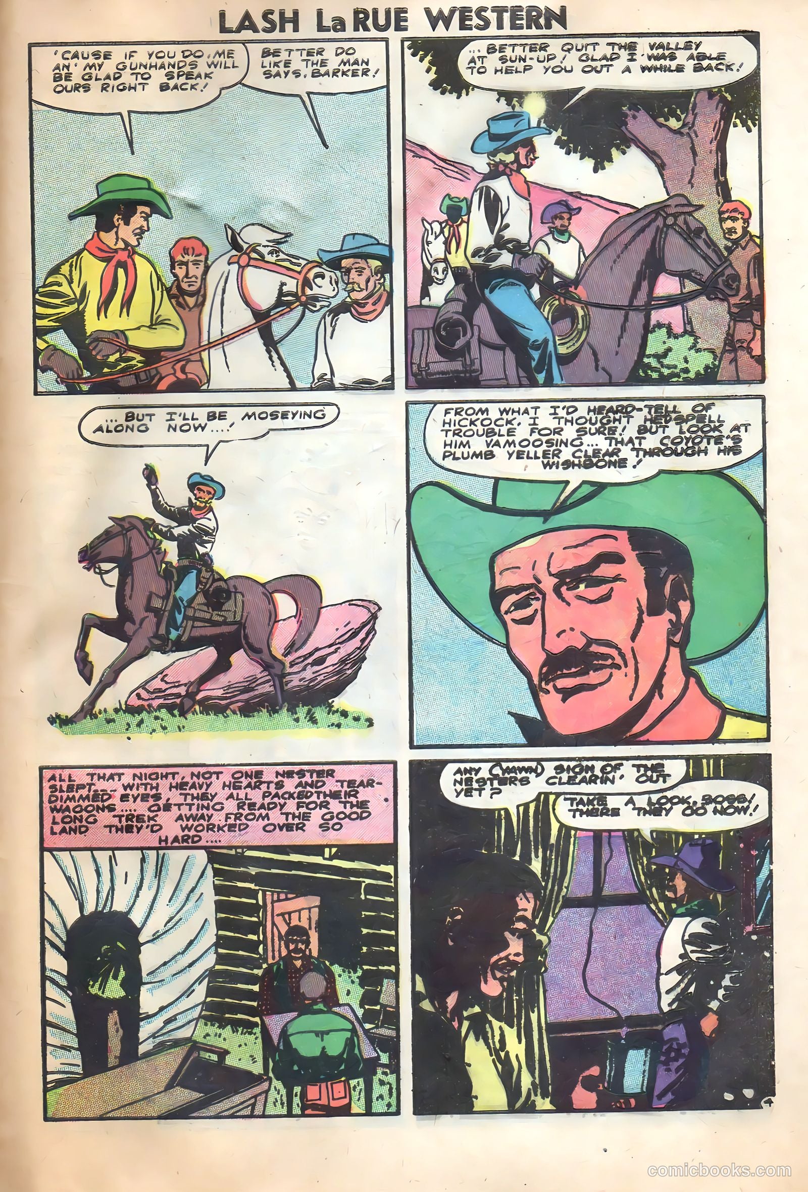 Lash Larue Western #62 — page 29 of 36