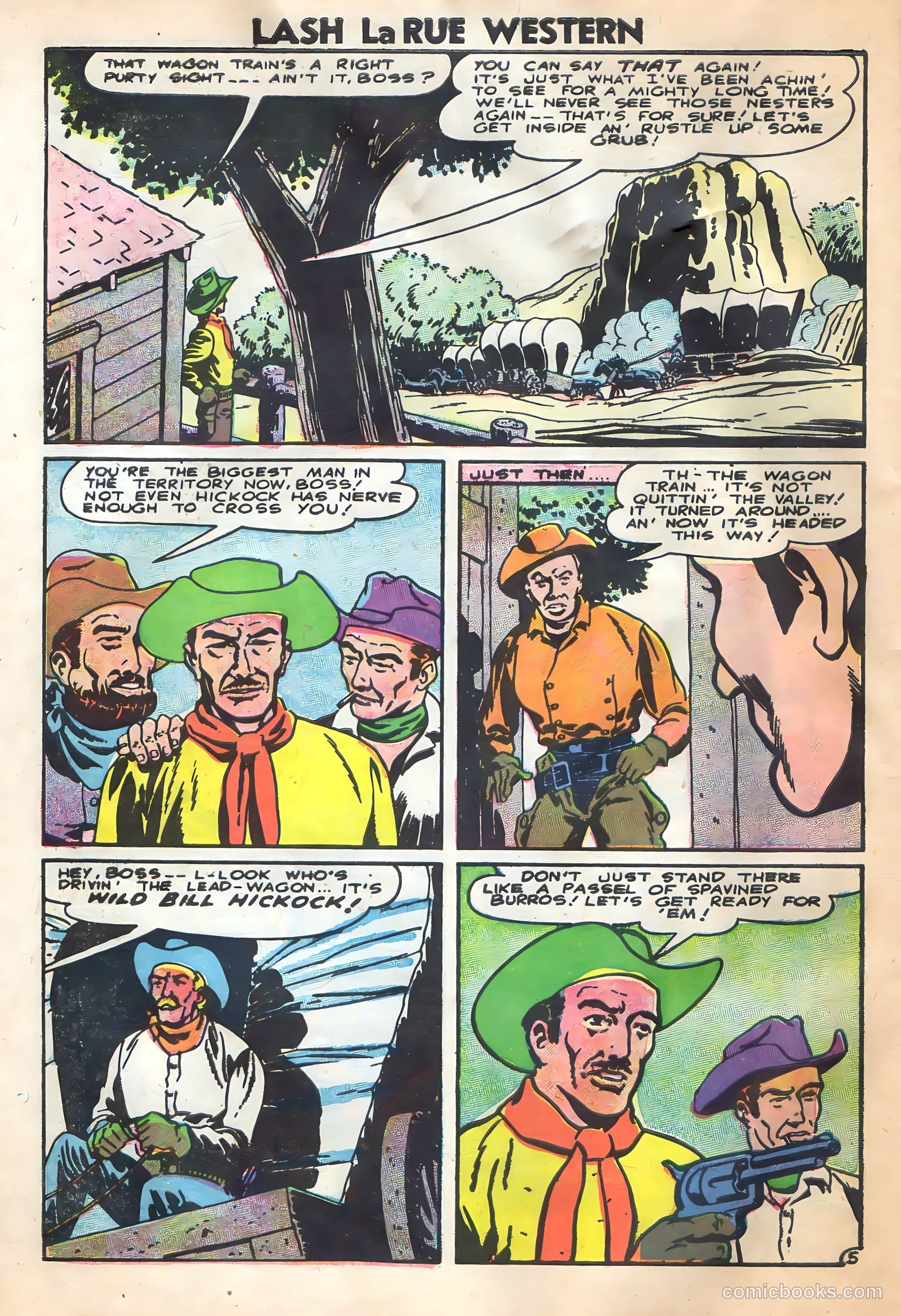 Lash Larue Western #62 — page 30 of 36
