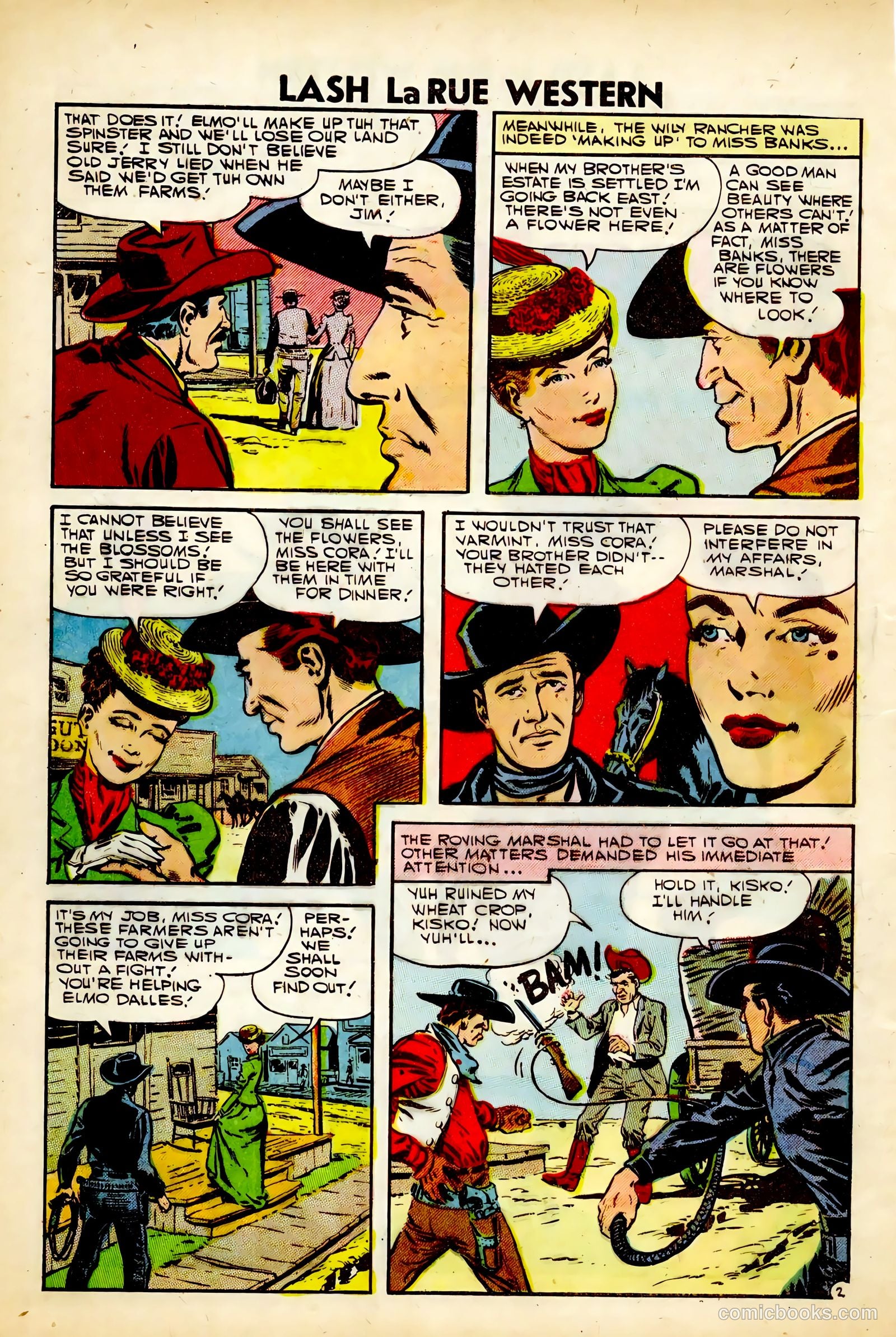 Lash Larue Western #63 — page 4 of 36
