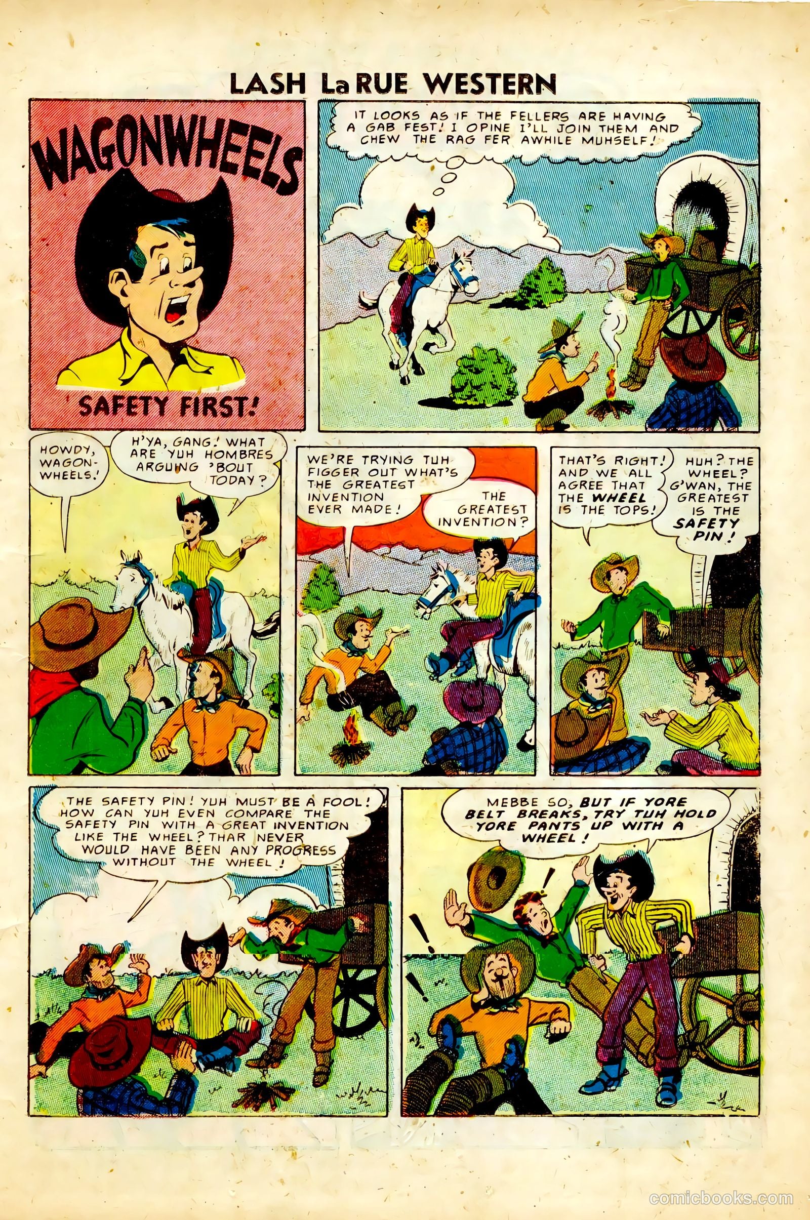 Lash Larue Western #63 — page 11 of 36