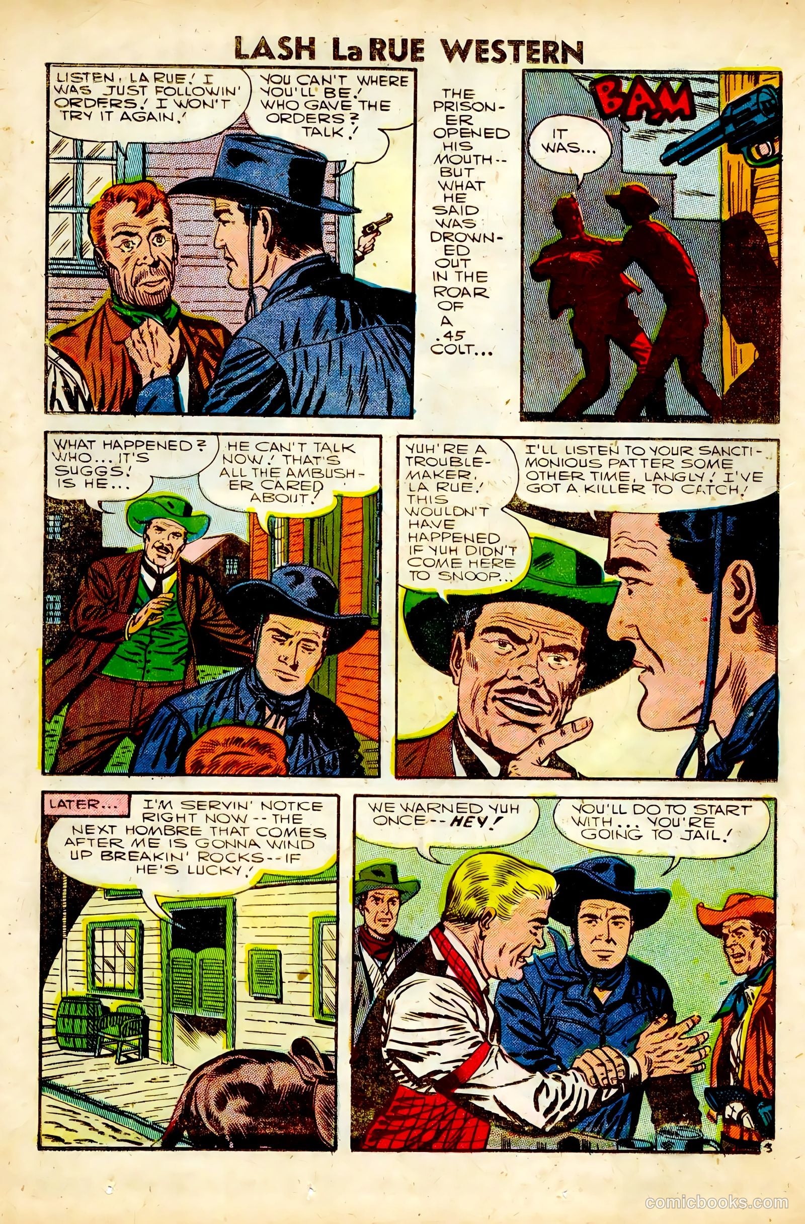 Lash Larue Western #63 — page 14 of 36