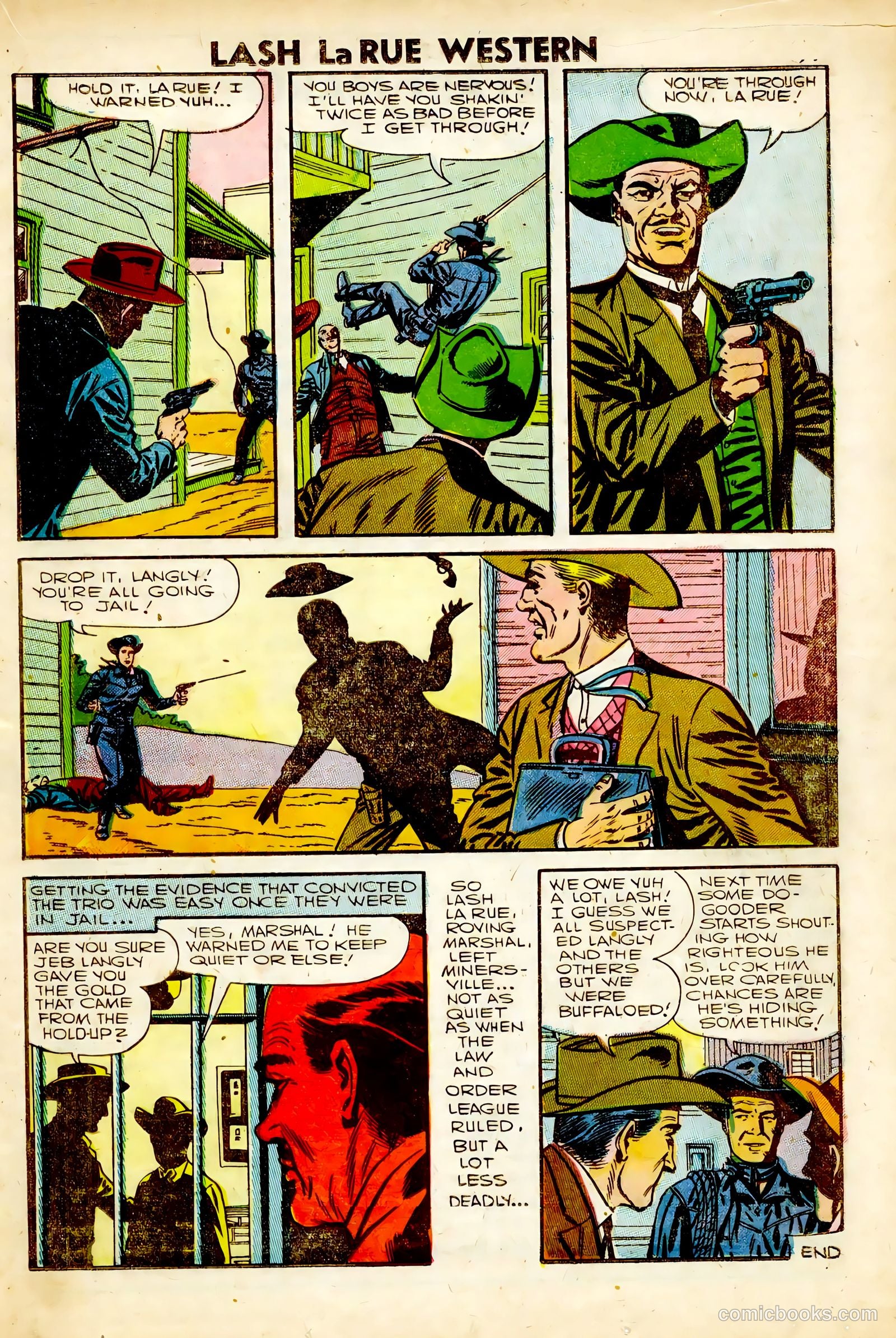 Lash Larue Western #63 — page 19 of 36