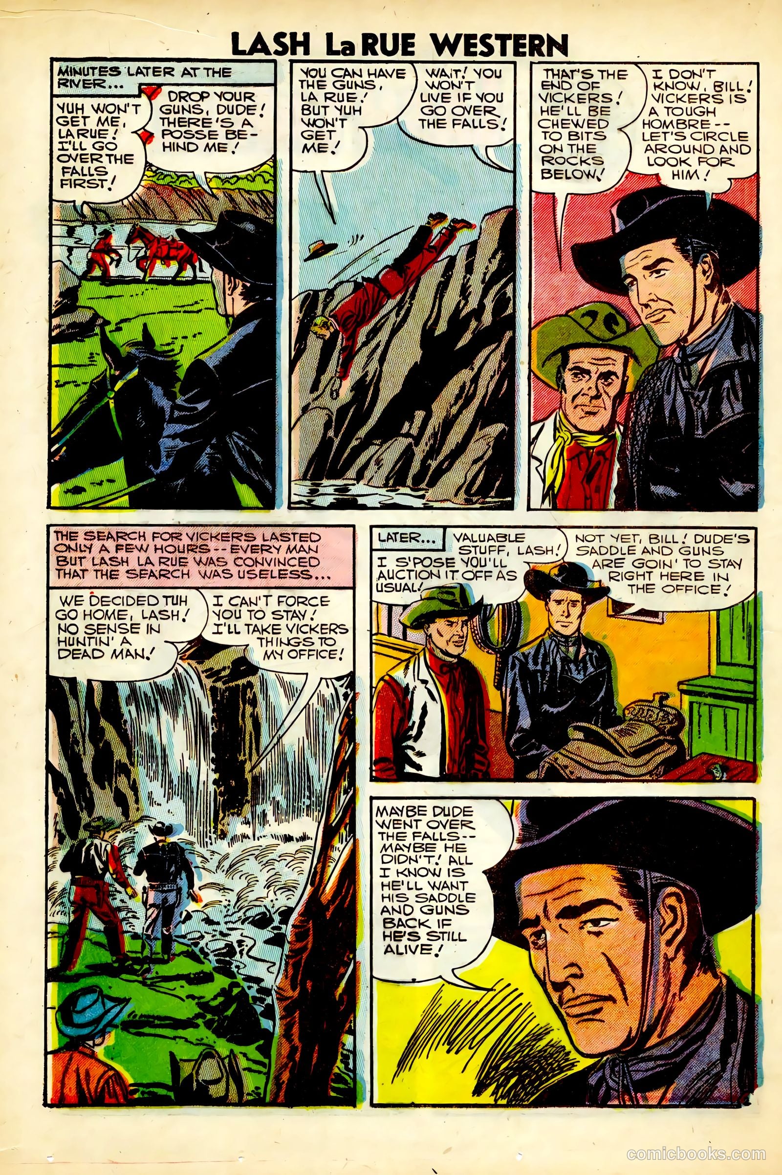 Lash Larue Western #63 — page 24 of 36