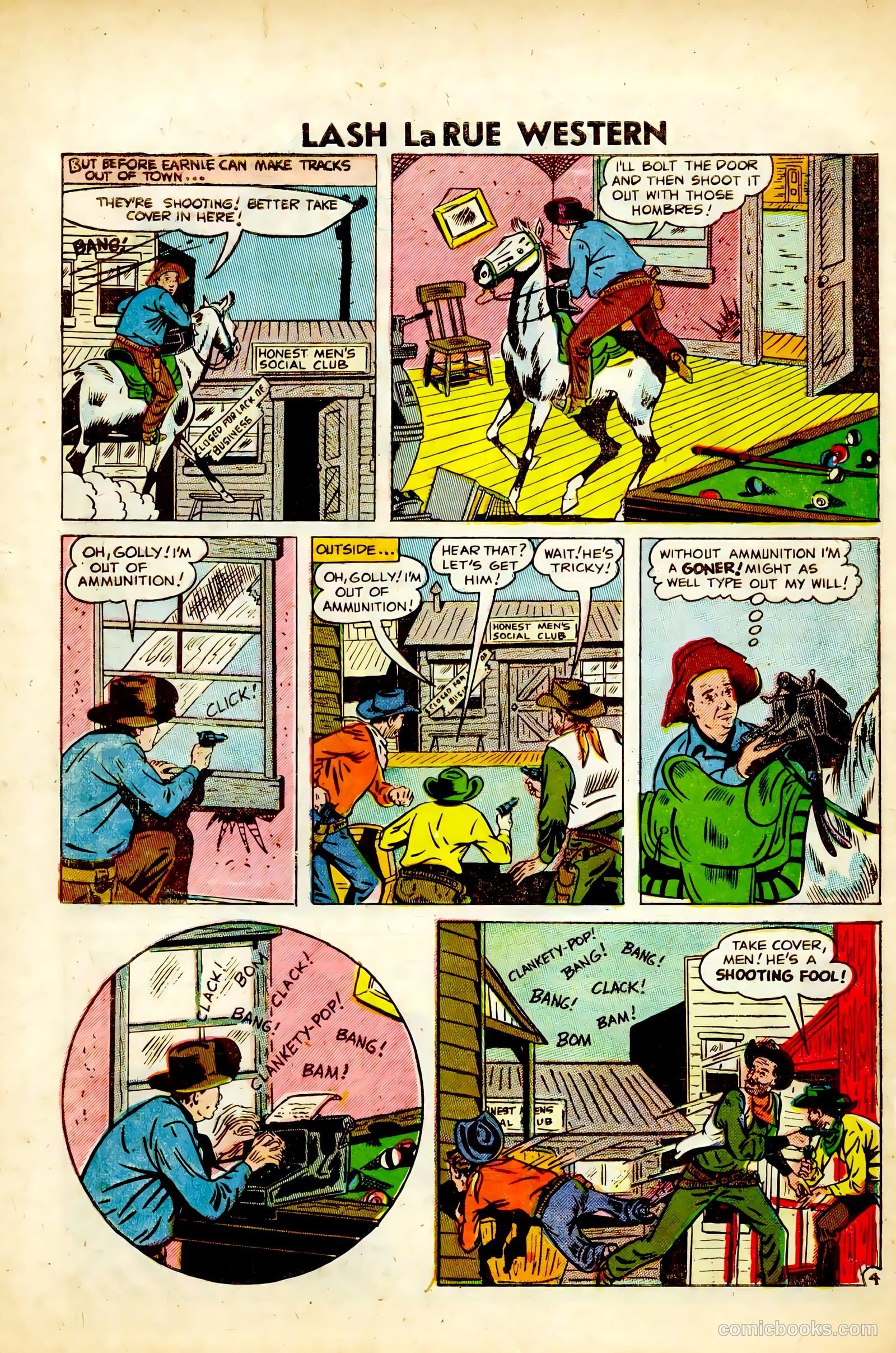 Lash Larue Western #63 — page 30 of 36