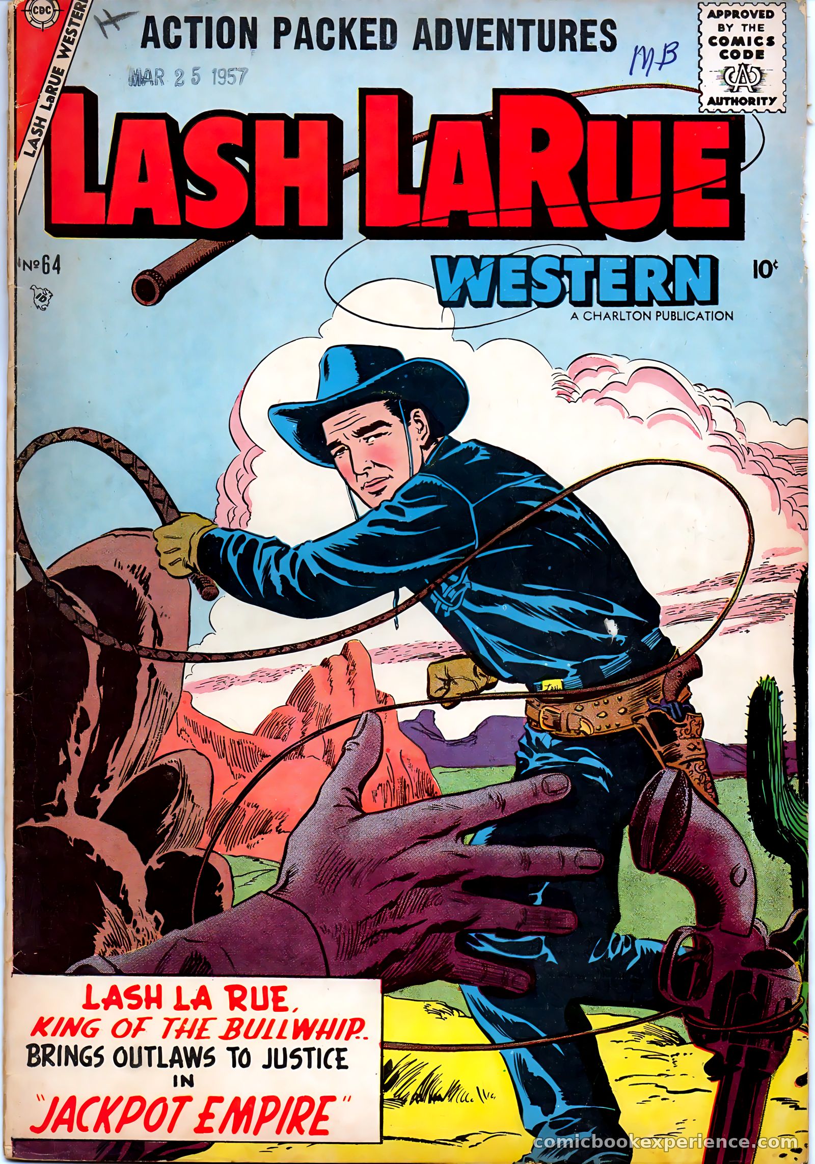 Lash Larue Western #64 — page 1 of 36