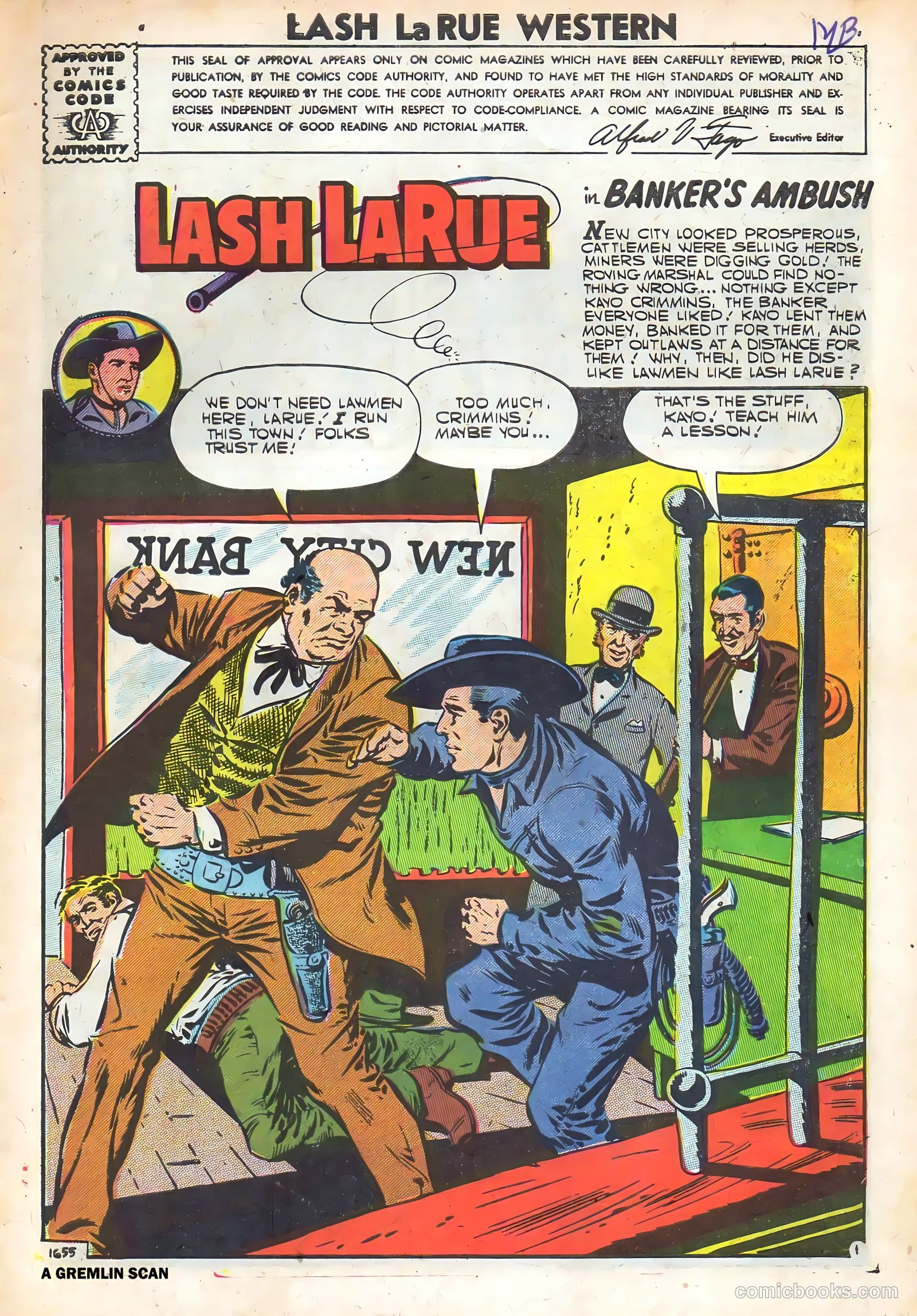Lash Larue Western #64 — page 3 of 36