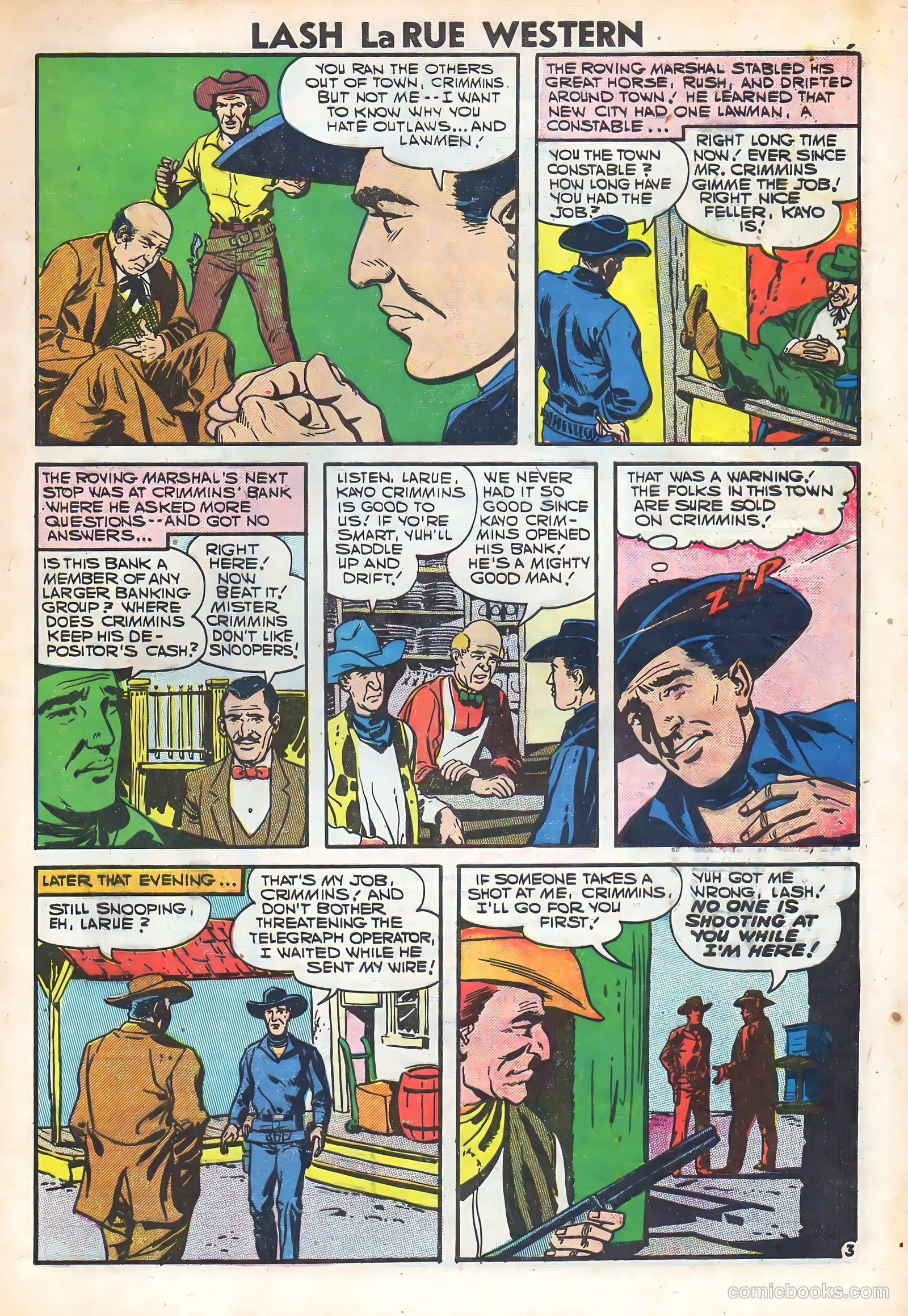 Lash Larue Western #64 — page 5 of 36