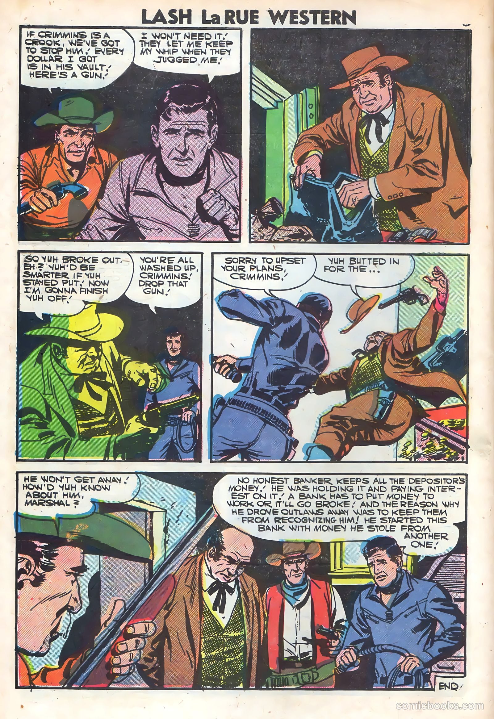Lash Larue Western #64 — page 10 of 36