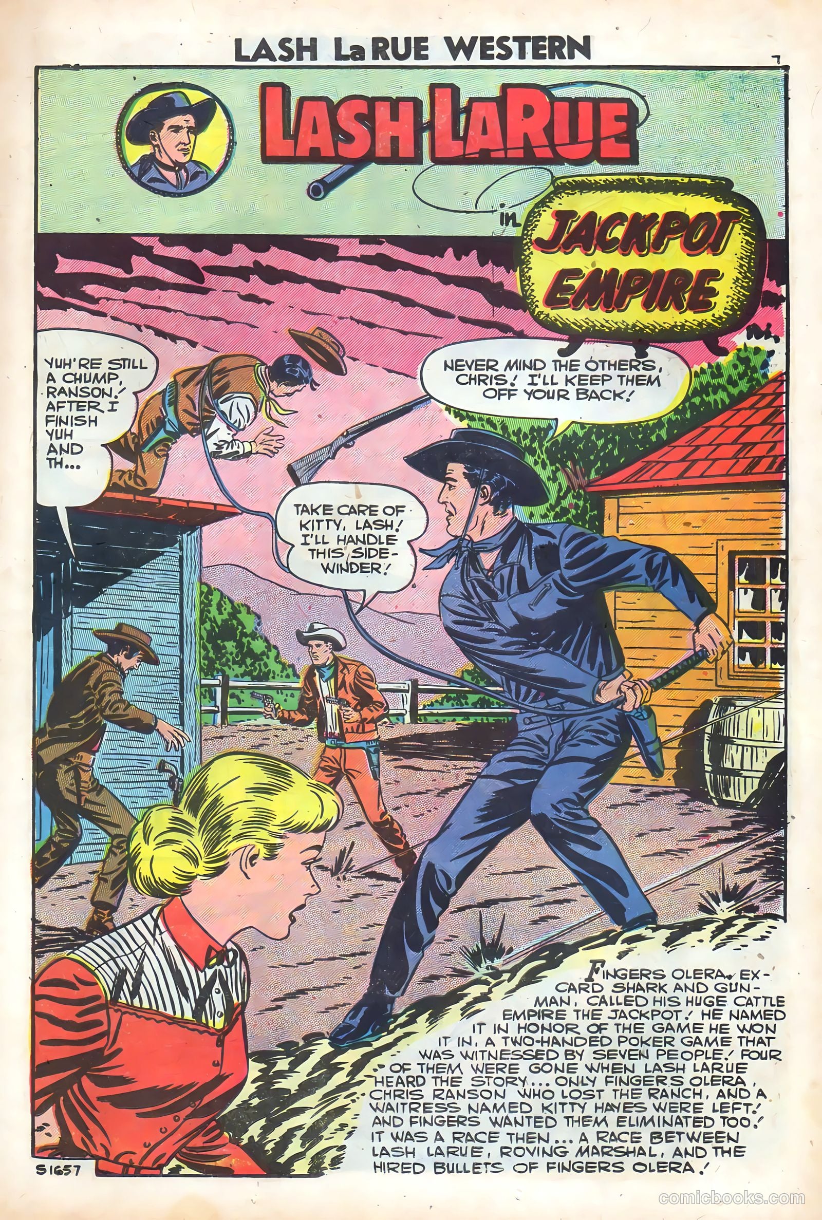 Lash Larue Western #64 — page 11 of 36