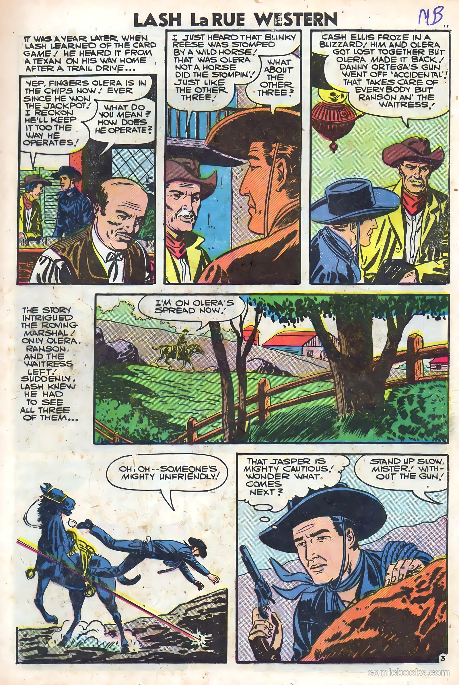 Lash Larue Western #64 — page 13 of 36