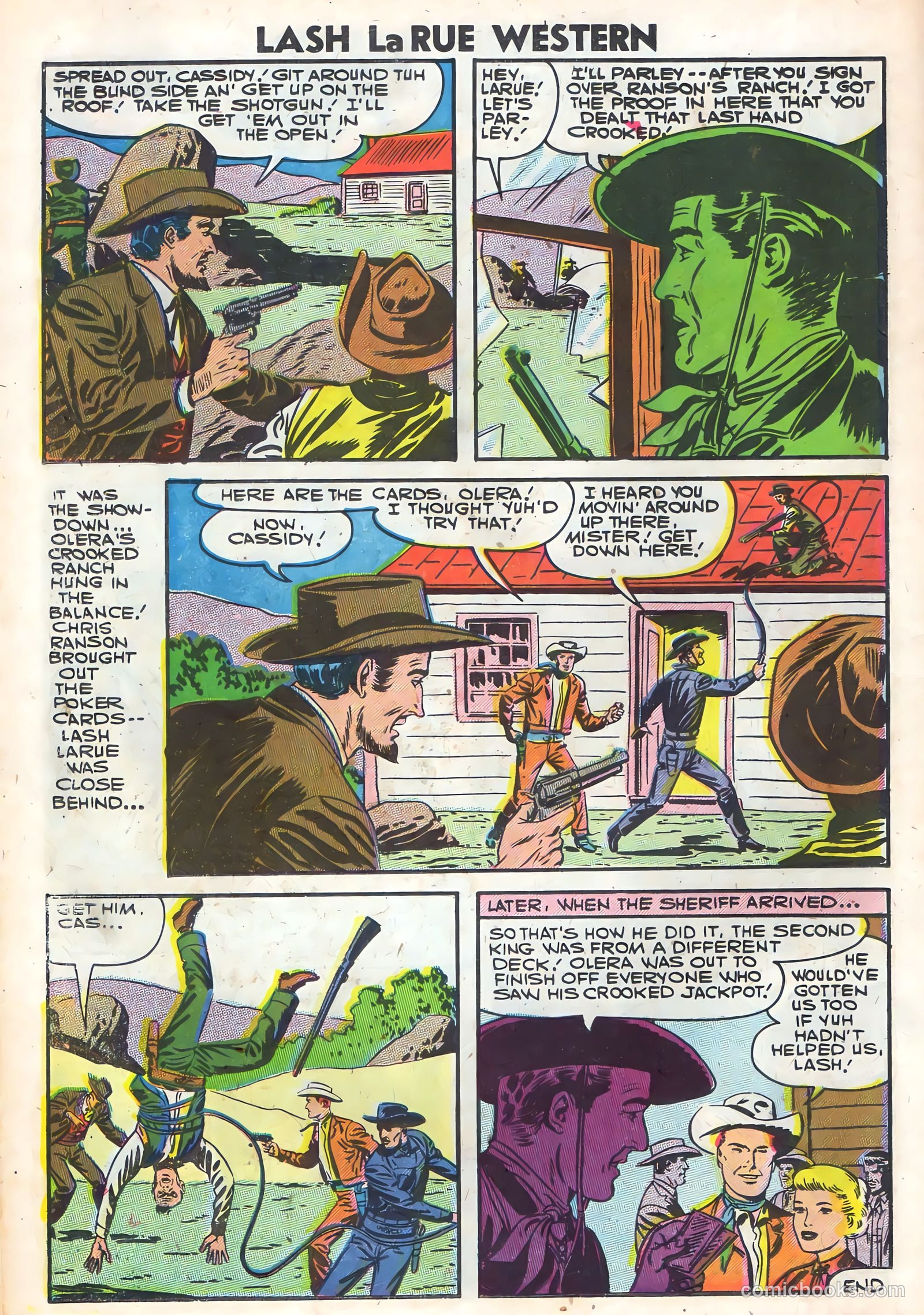 Lash Larue Western #64 — page 18 of 36