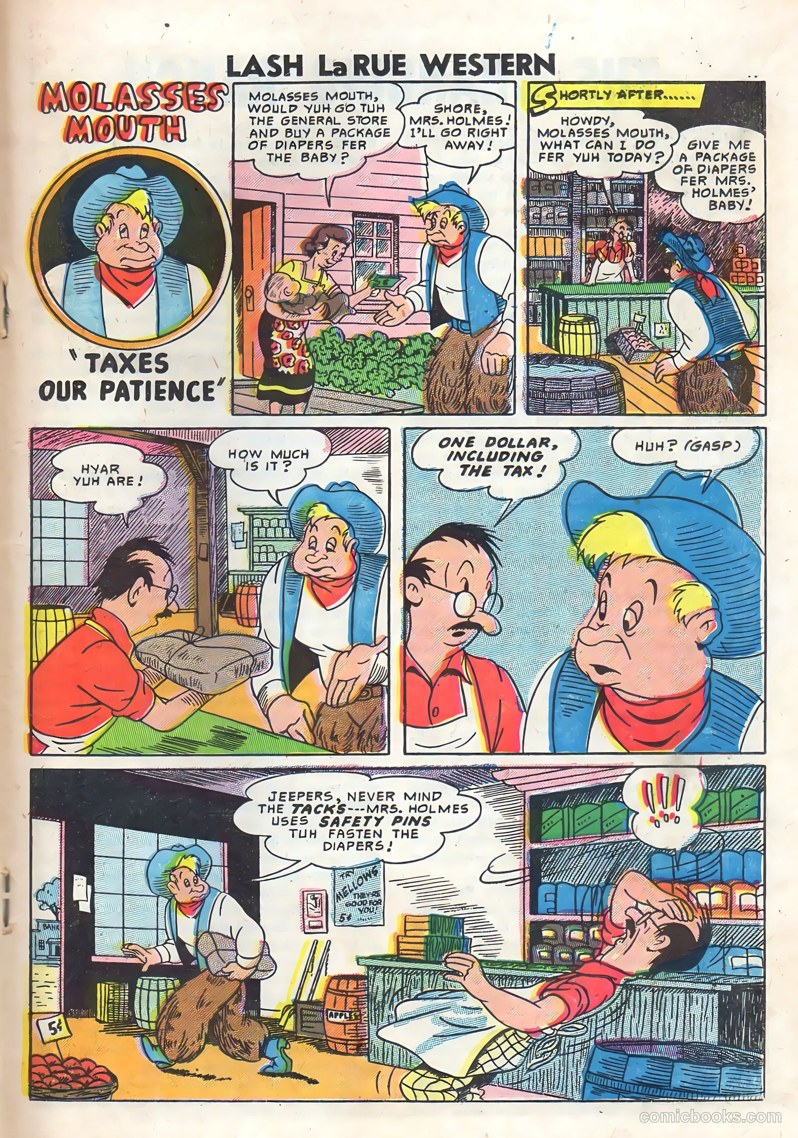 Lash Larue Western #64 — page 19 of 36