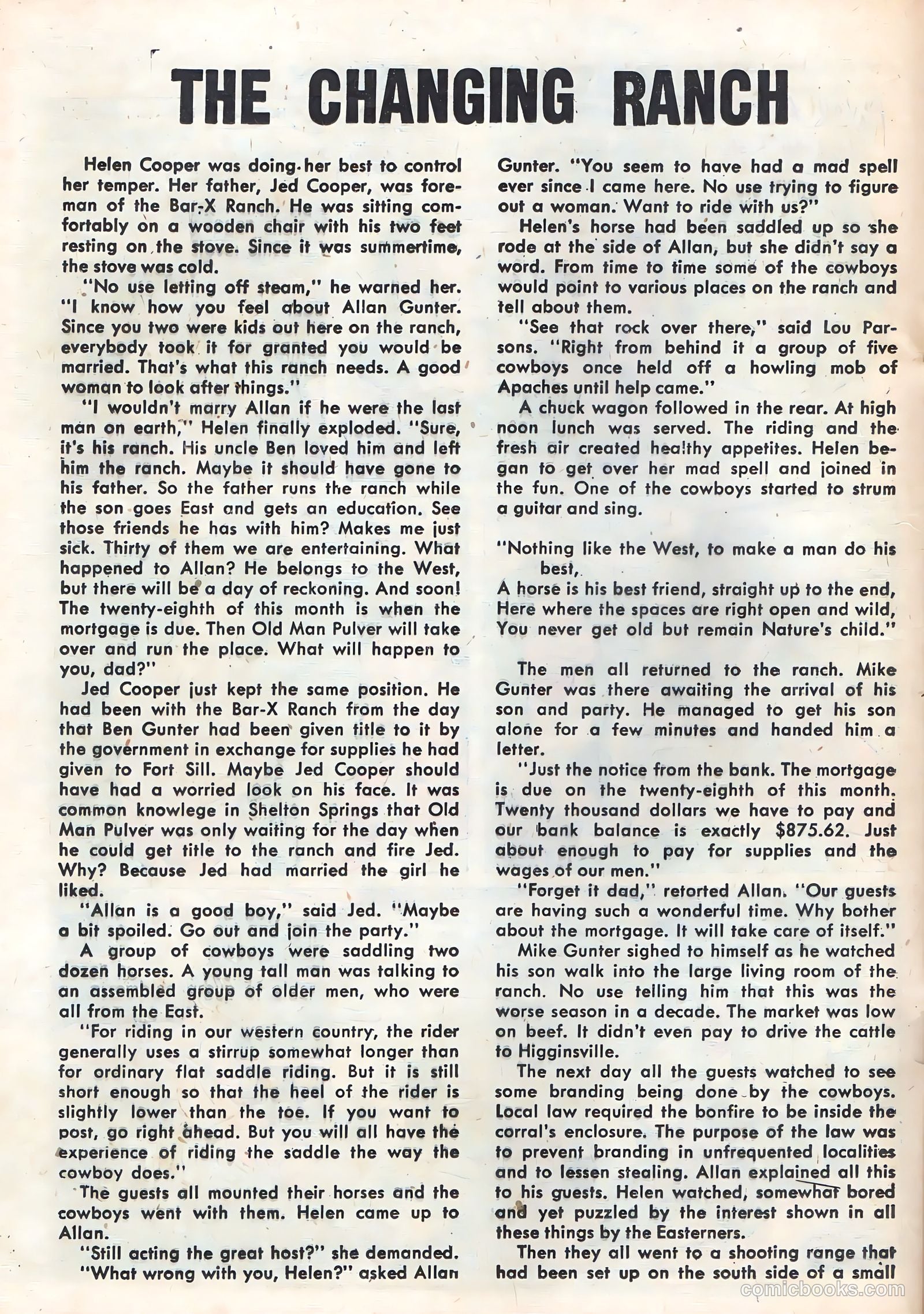 Lash Larue Western #64 — page 20 of 36