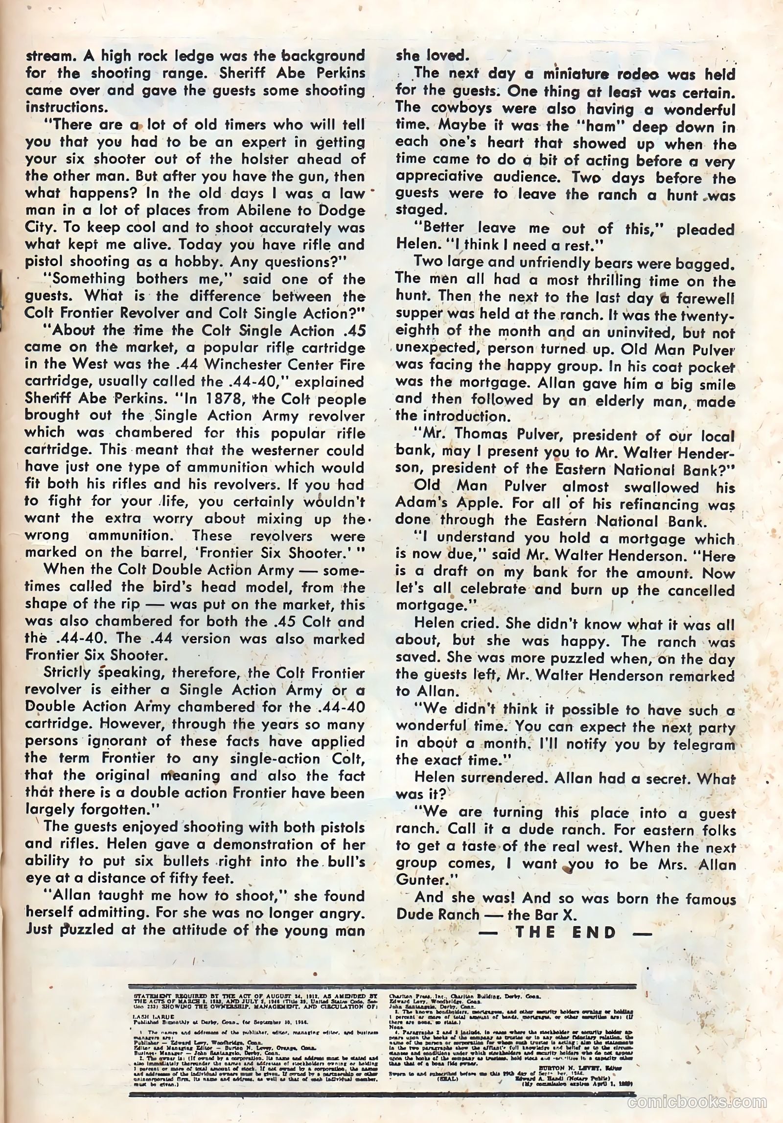 Lash Larue Western #64 — page 21 of 36
