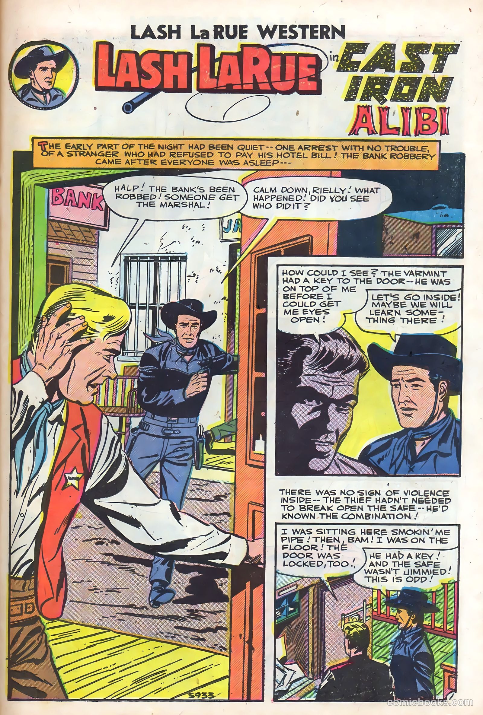 Lash Larue Western #64 — page 23 of 36
