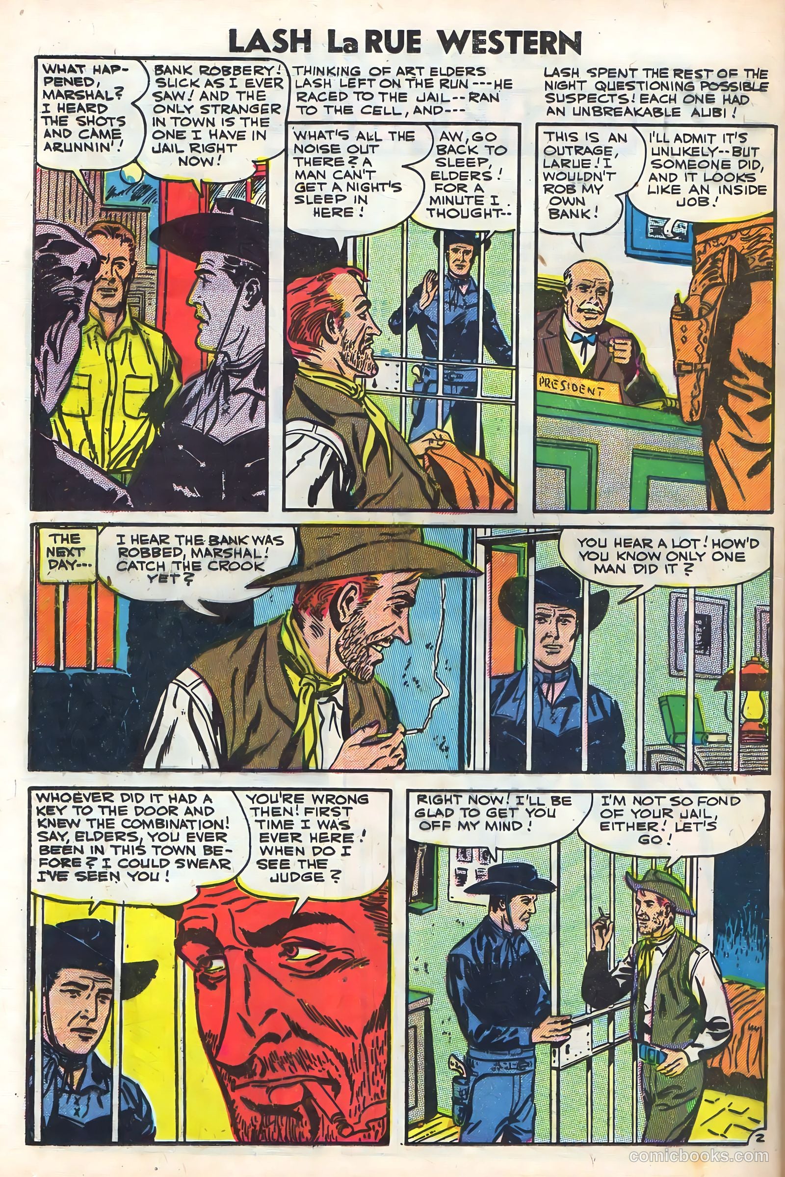 Lash Larue Western #64 — page 24 of 36