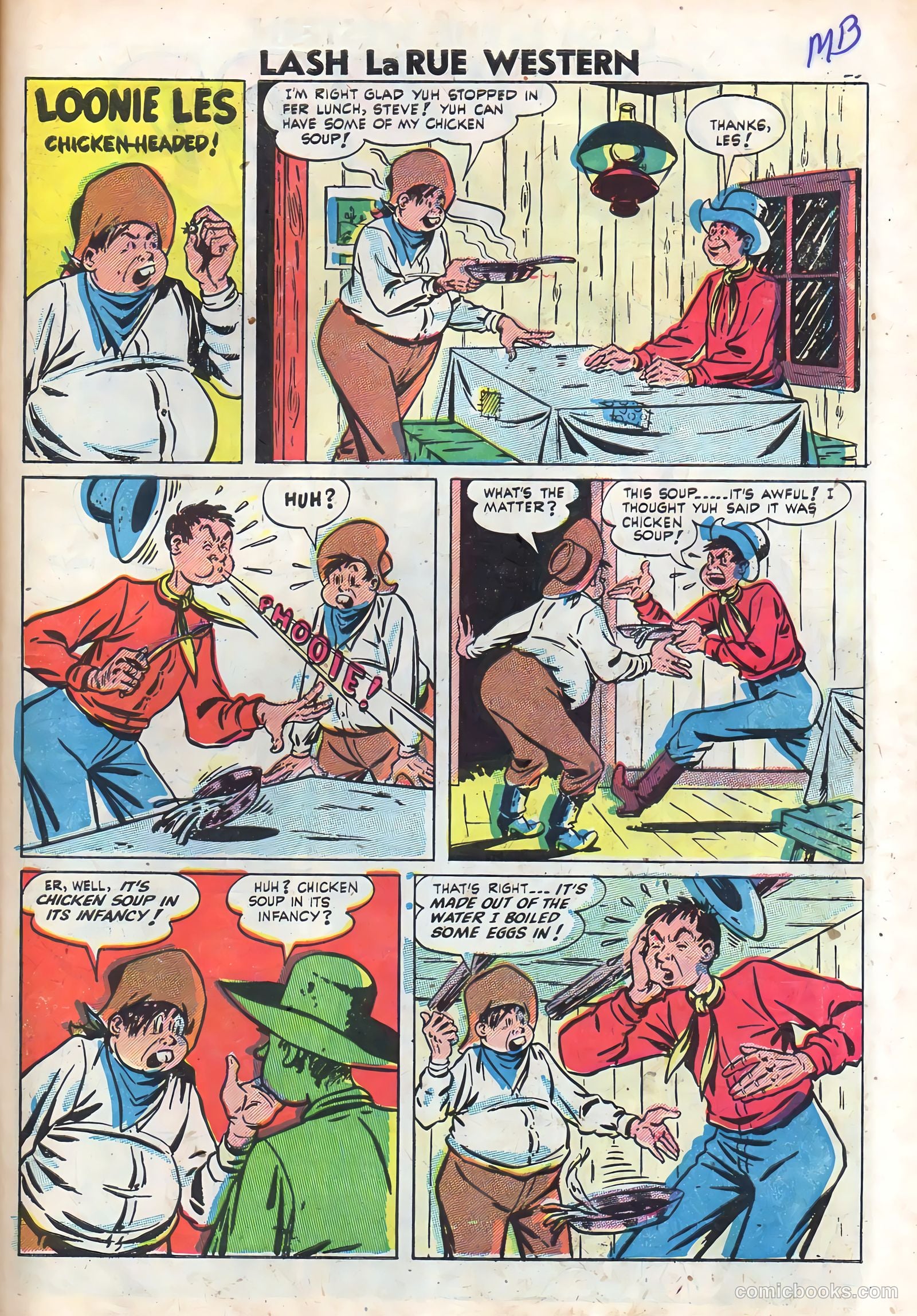 Lash Larue Western #64 — page 27 of 36