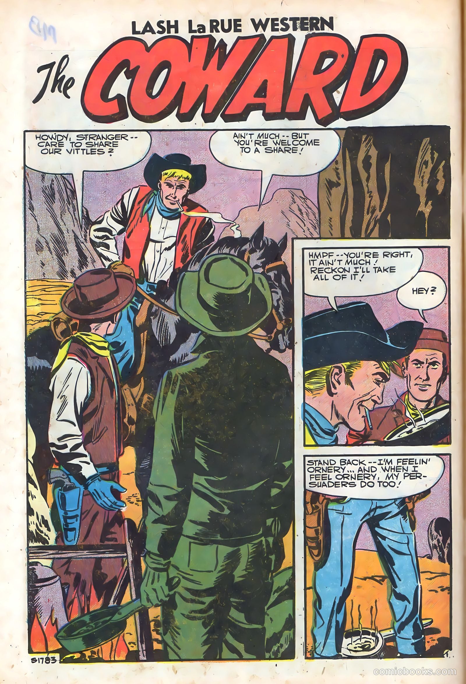 Lash Larue Western #64 — page 28 of 36