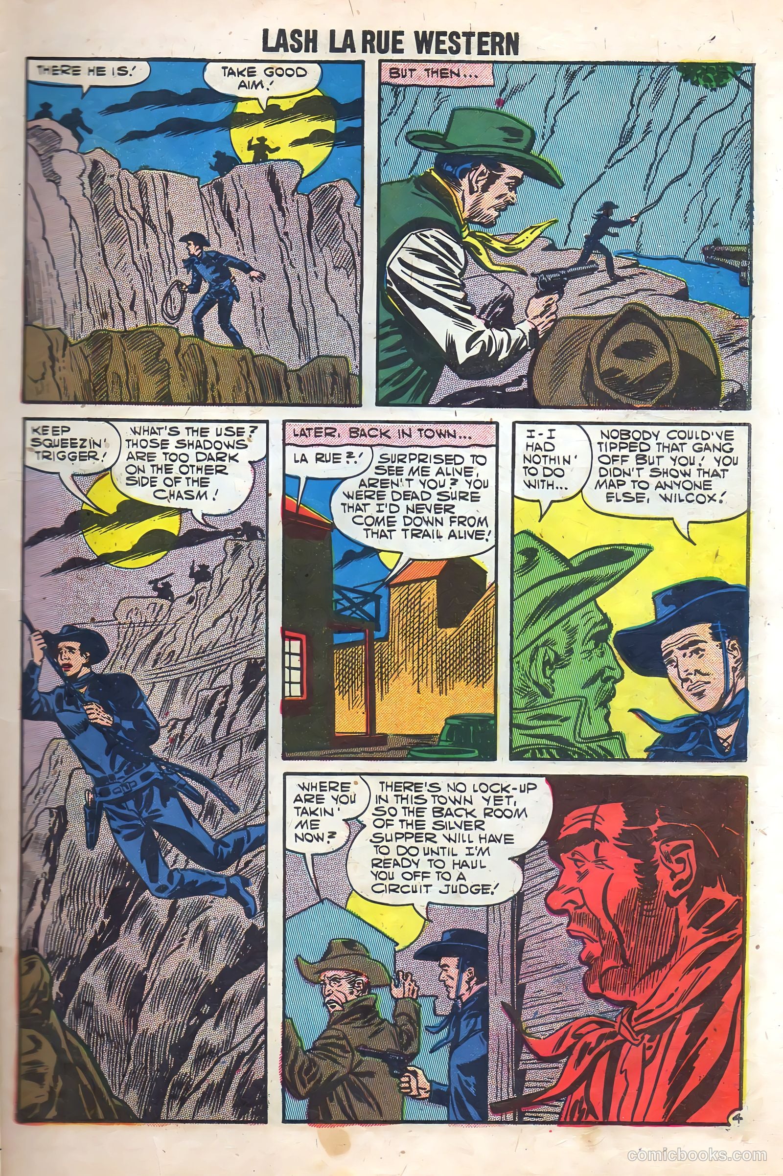 Lash Larue Western #65 — page 7 of 37