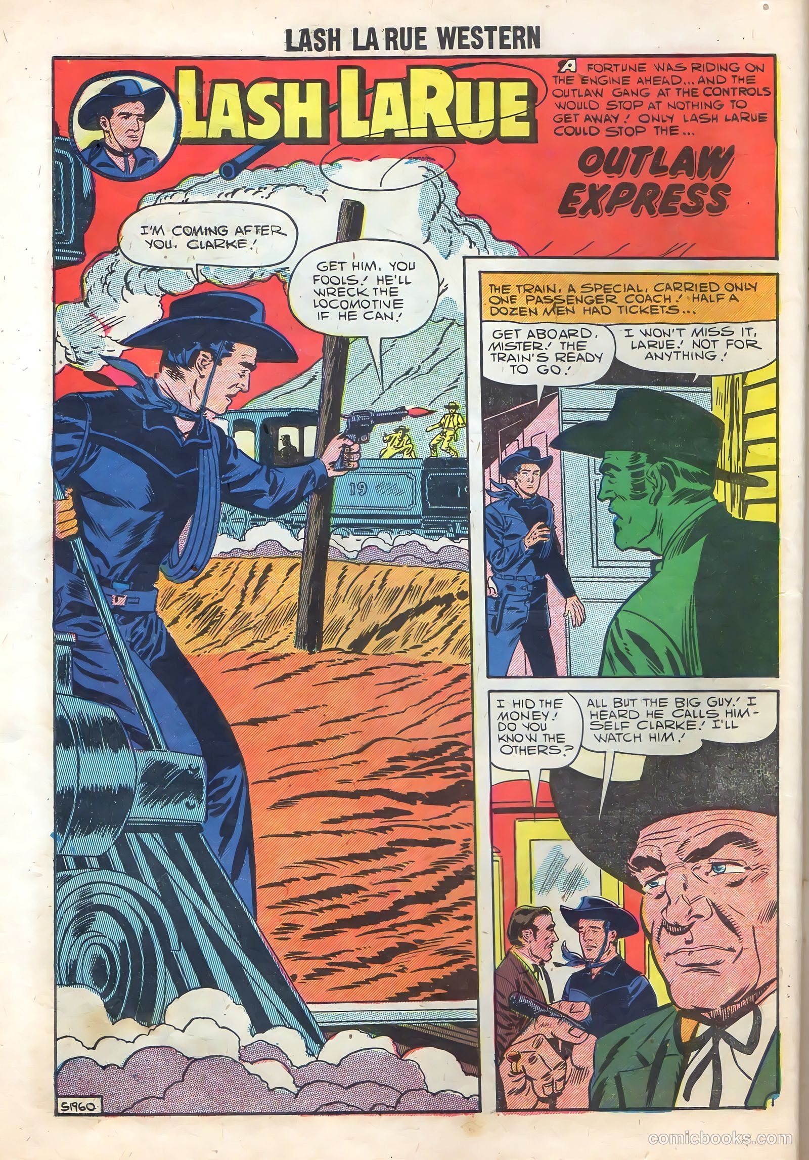 Lash Larue Western #65 — page 10 of 37