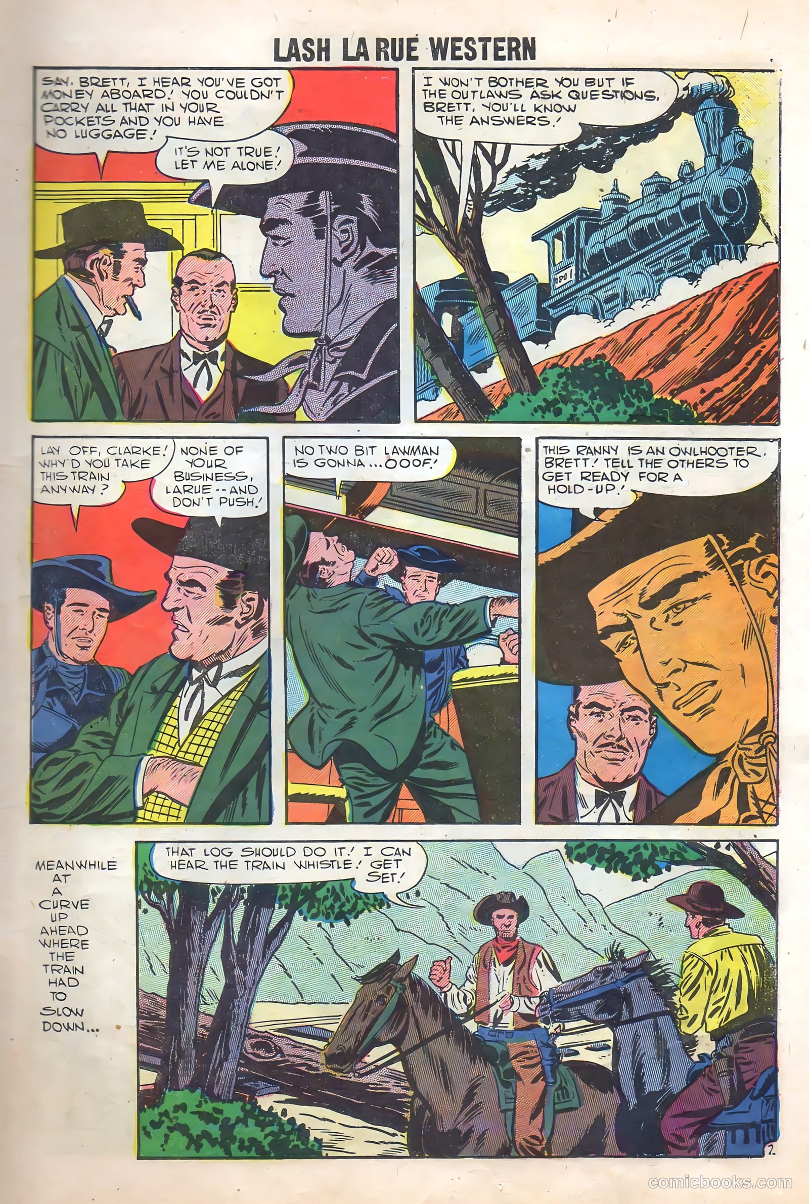 Lash Larue Western #65 — page 11 of 37