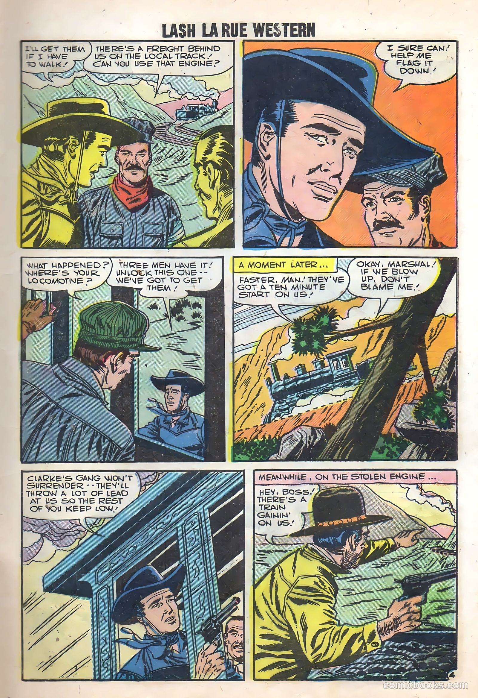 Lash Larue Western #65 — page 13 of 37