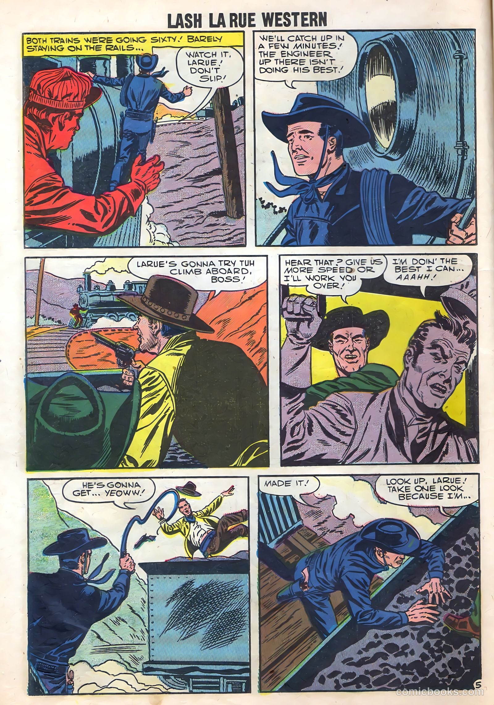 Lash Larue Western #65 — page 14 of 37