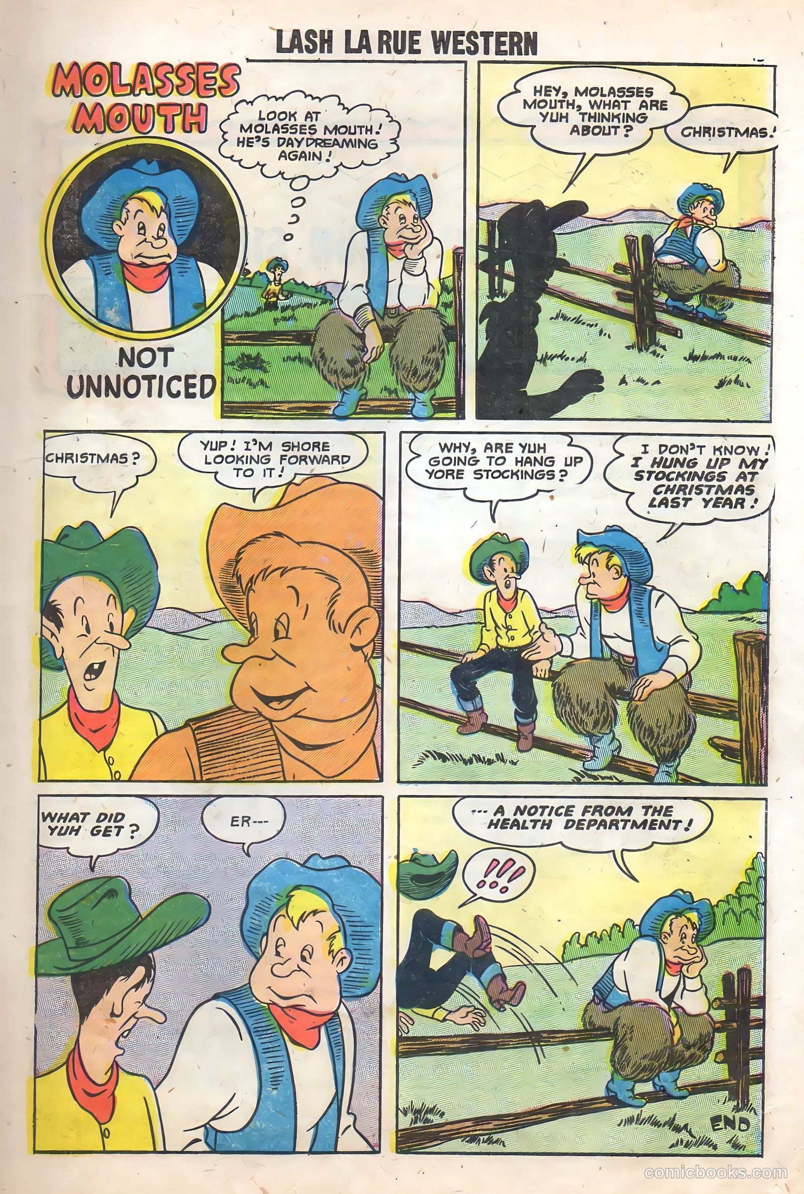 Lash Larue Western #65 — page 17 of 37