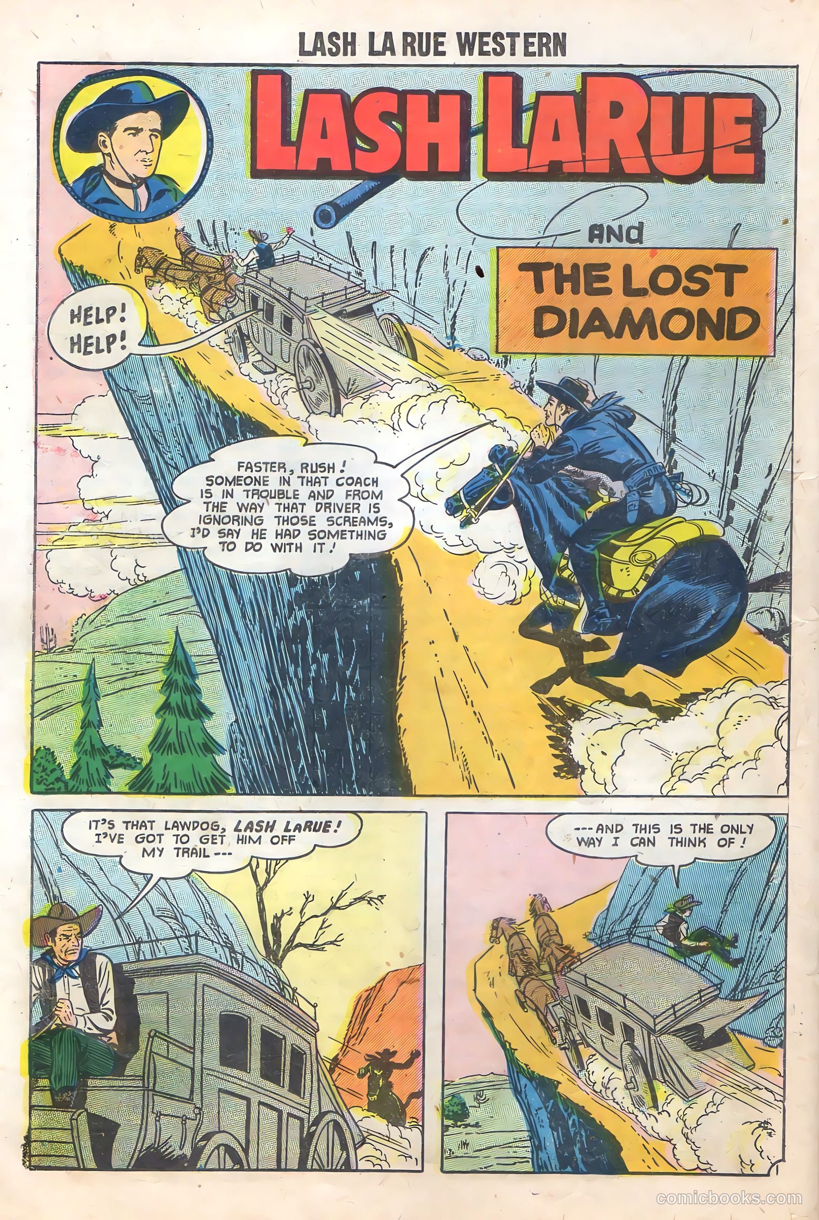 Lash Larue Western #65 — page 20 of 37
