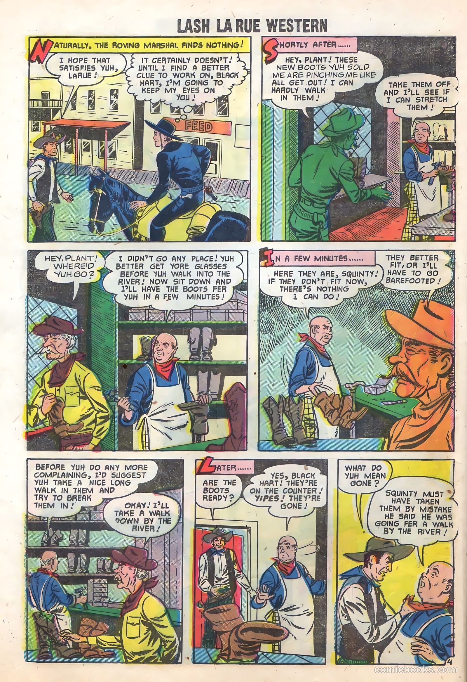 Lash Larue Western #65 — page 24 of 37