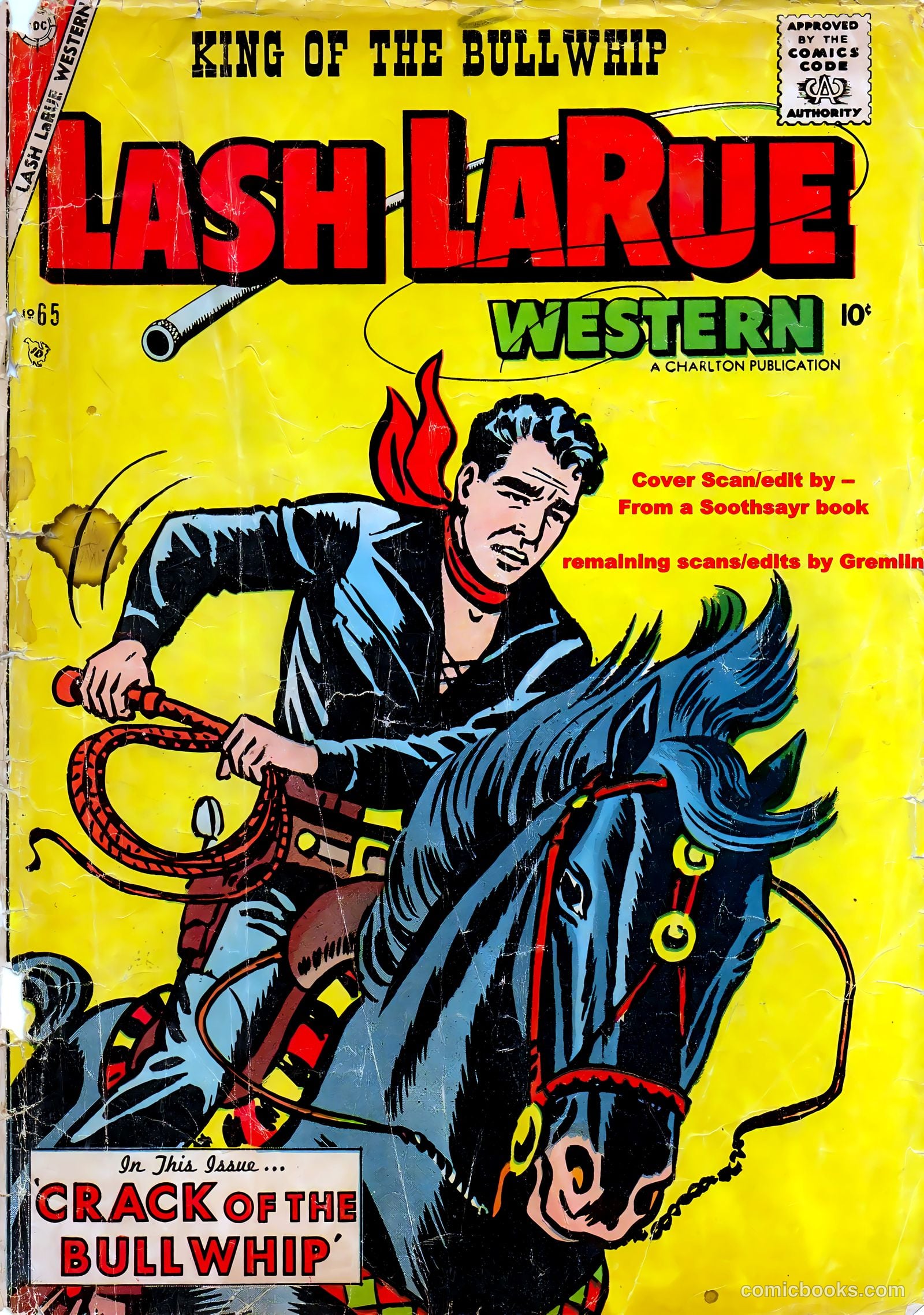 Lash Larue Western #65 — page 37 of 37