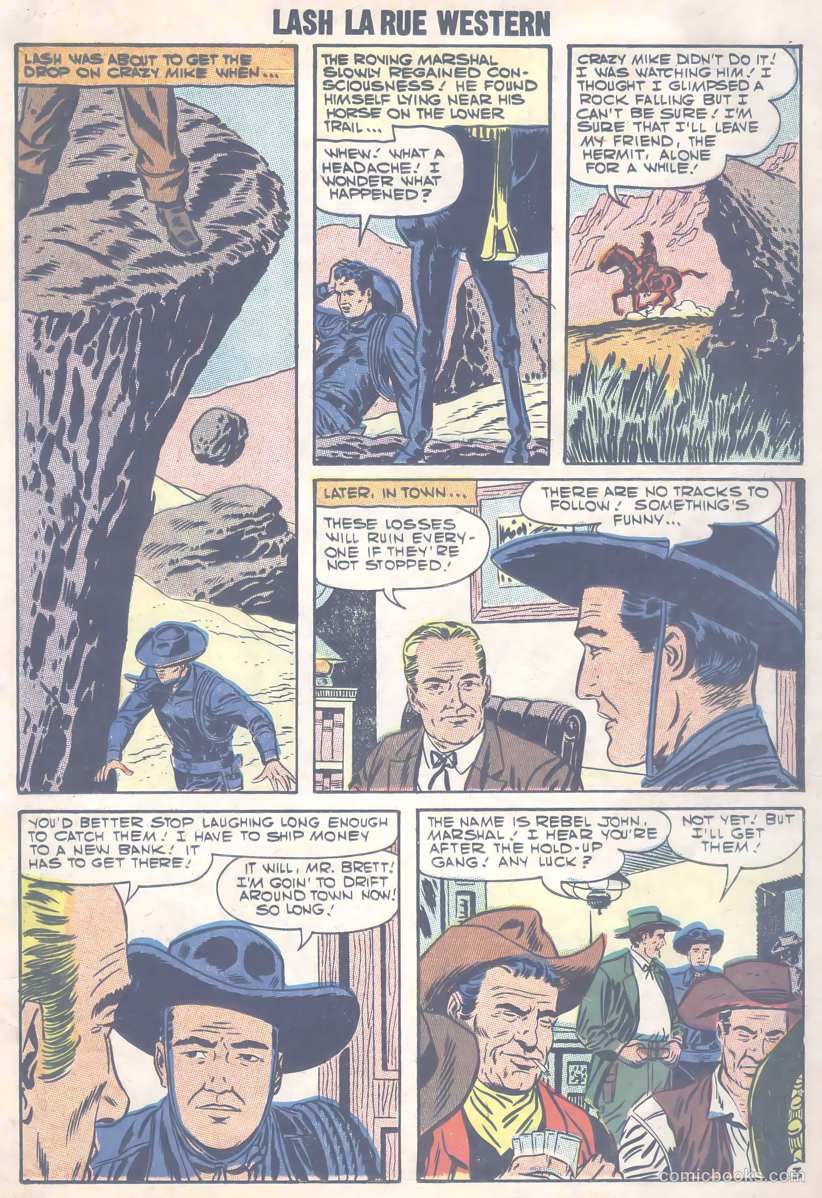 Lash Larue Western #66 — page 12 of 37