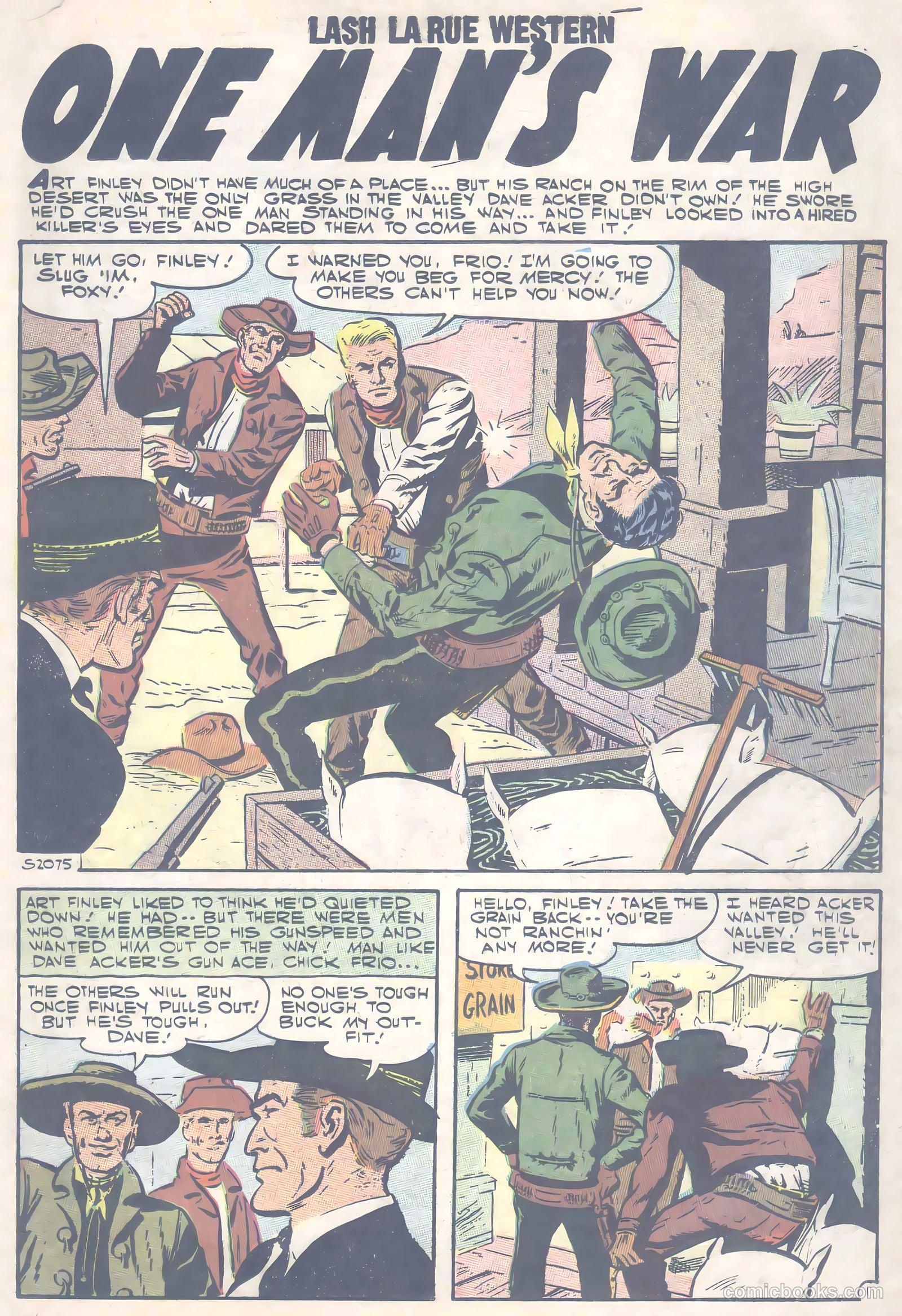 Lash Larue Western #66 — page 20 of 37