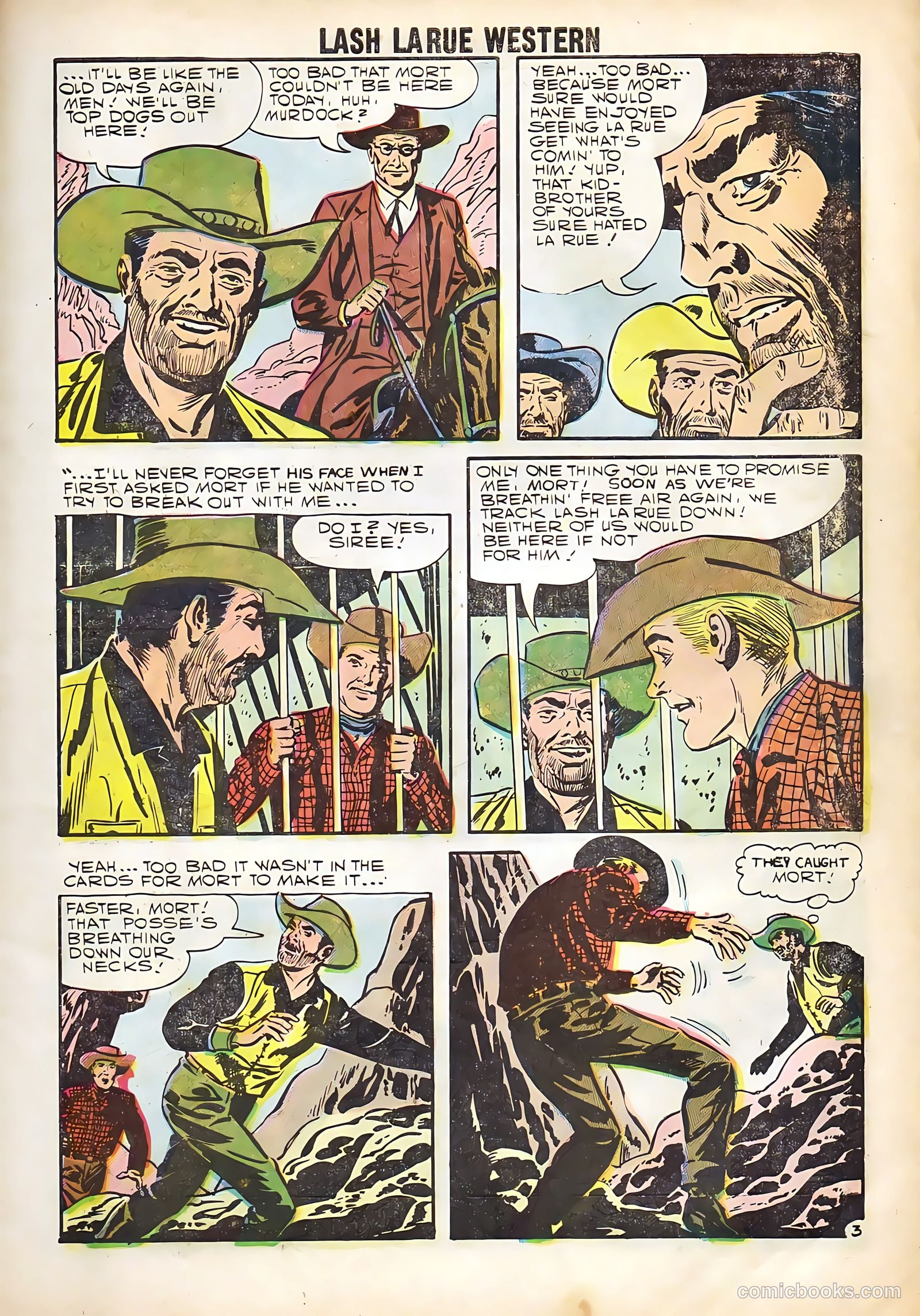 Lash Larue Western #67 — page 5 of 69