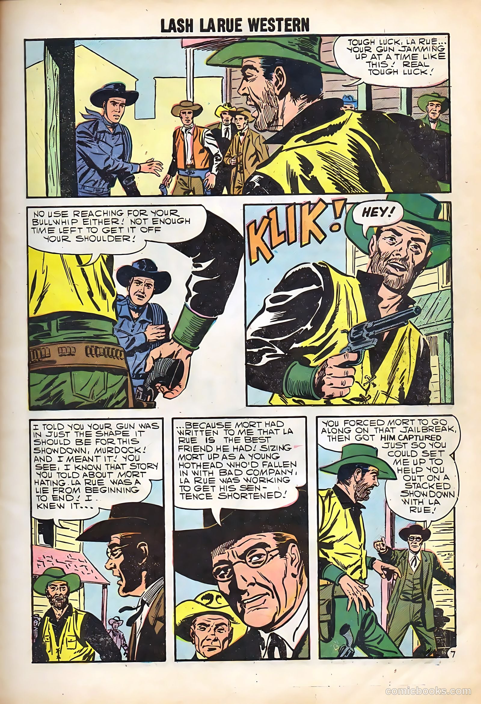 Lash Larue Western #67 — page 9 of 69