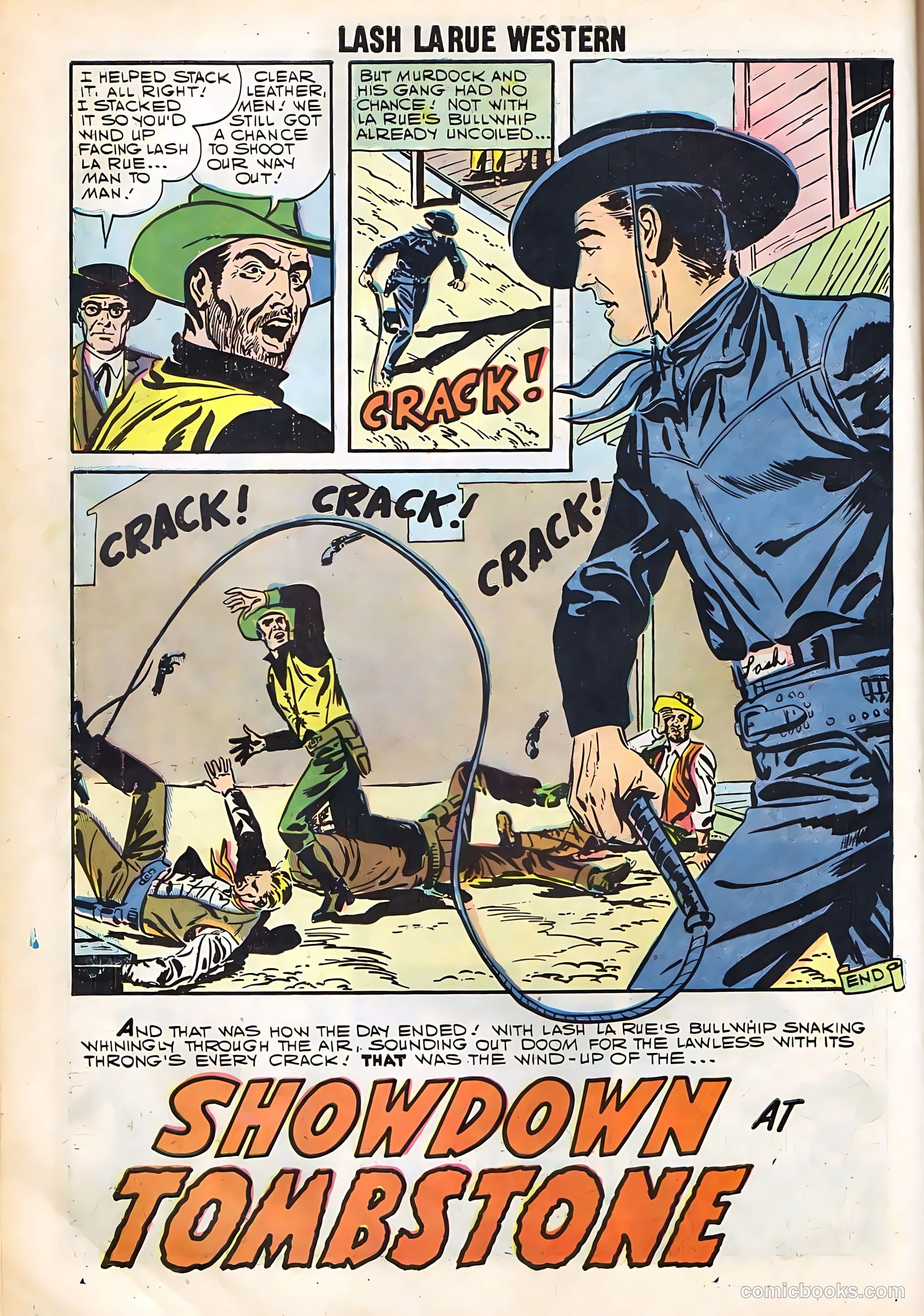 Lash Larue Western #67 — page 10 of 69