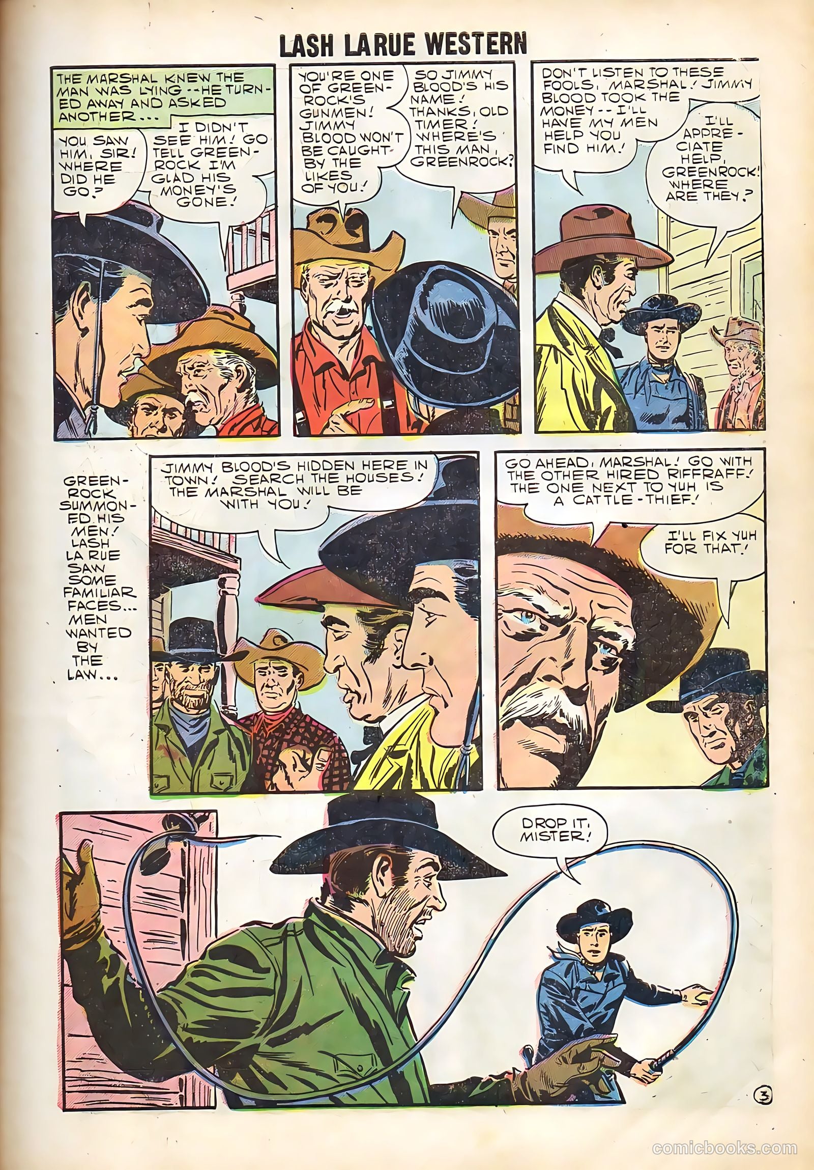 Lash Larue Western #67 — page 13 of 69