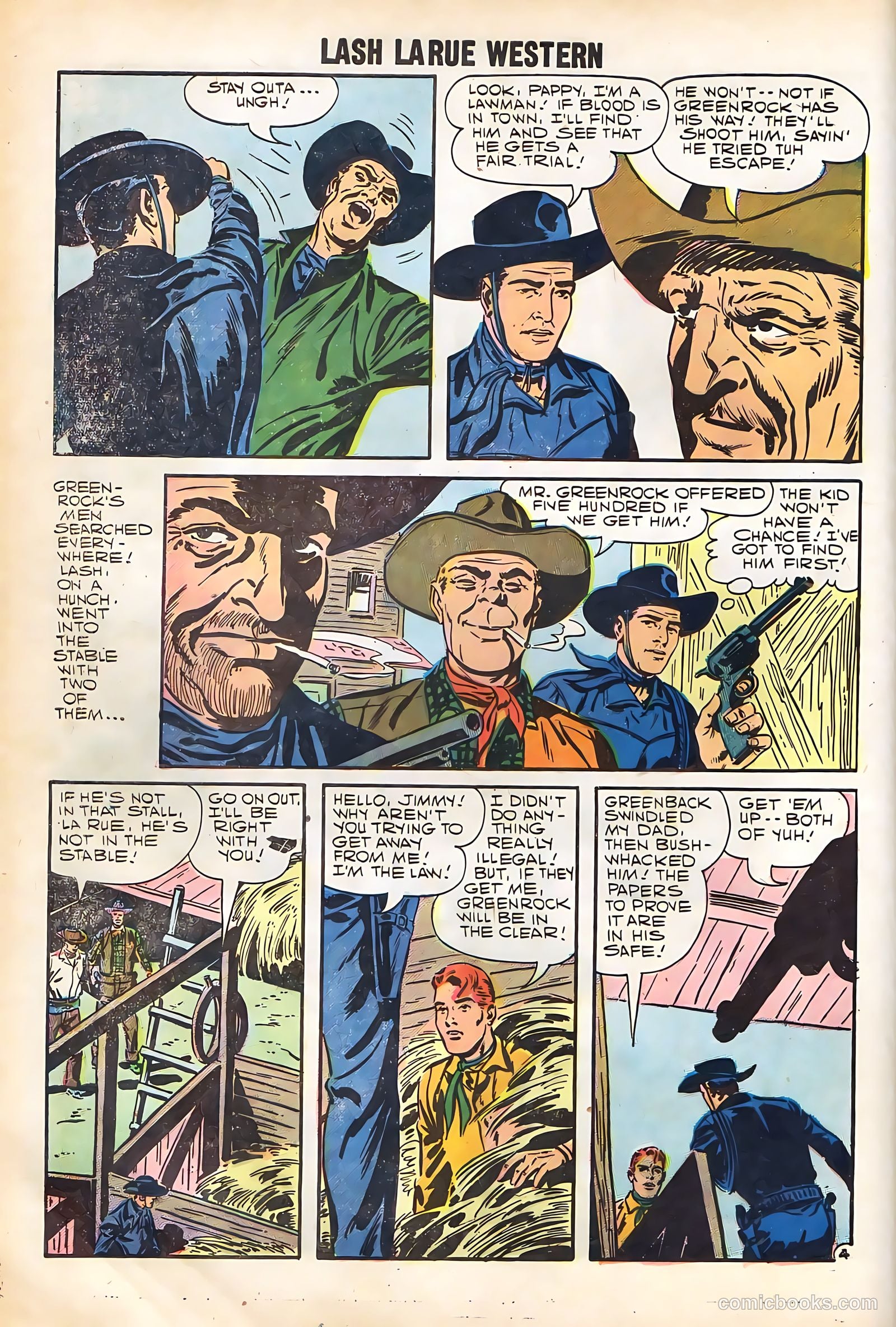 Lash Larue Western #67 — page 14 of 69