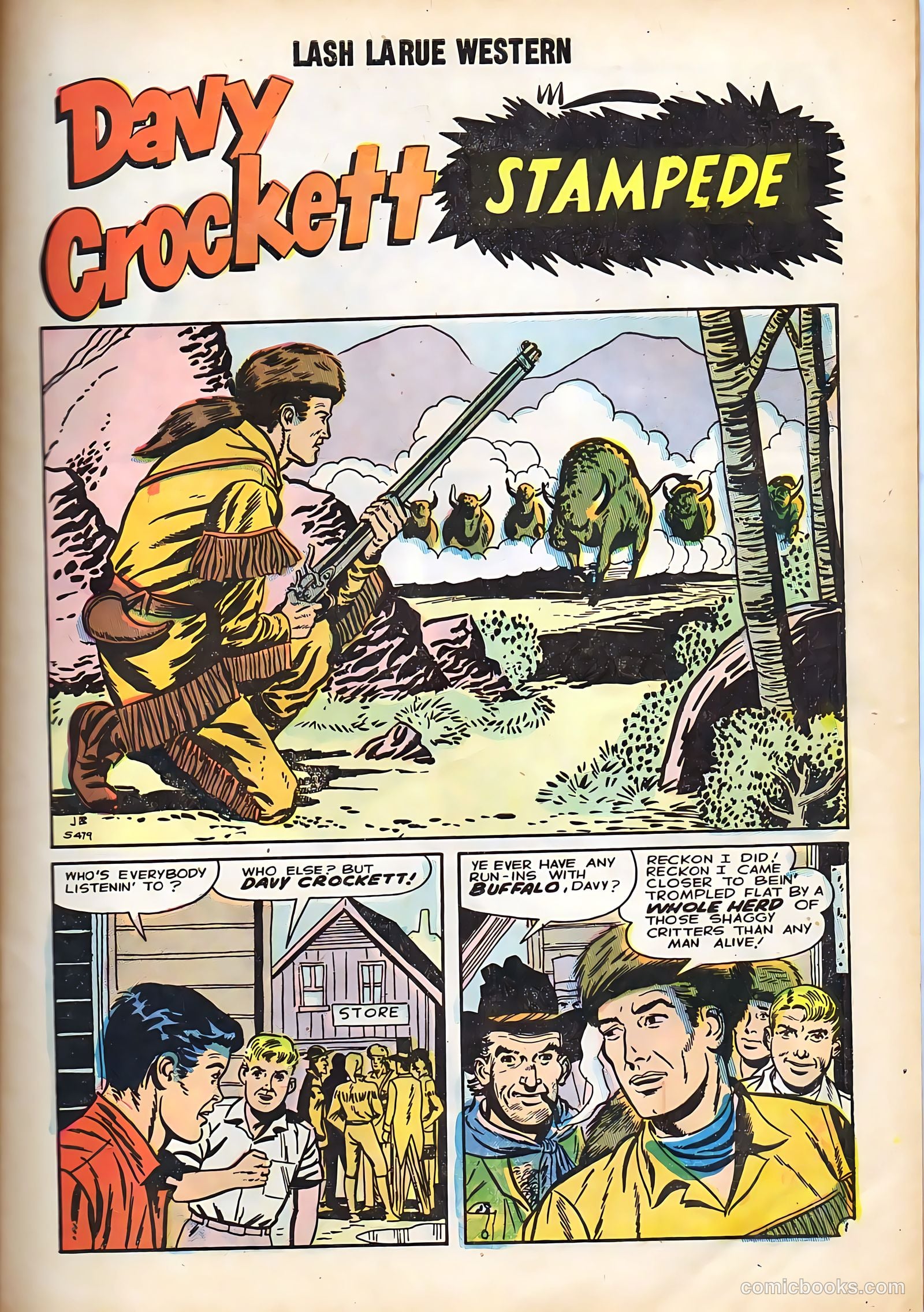 Lash Larue Western #67 — page 17 of 69