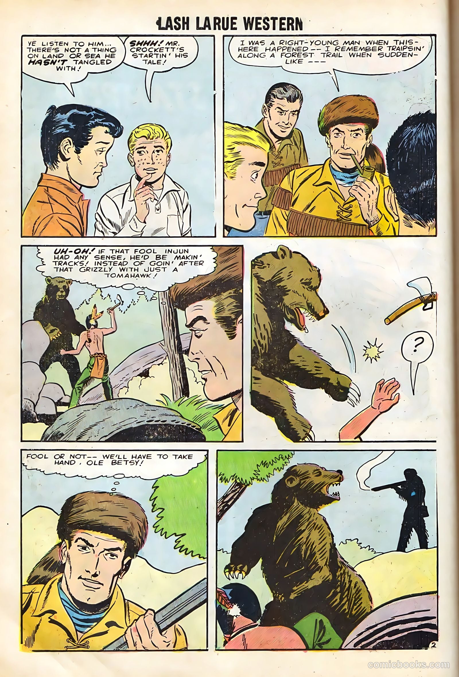 Lash Larue Western #67 — page 18 of 69