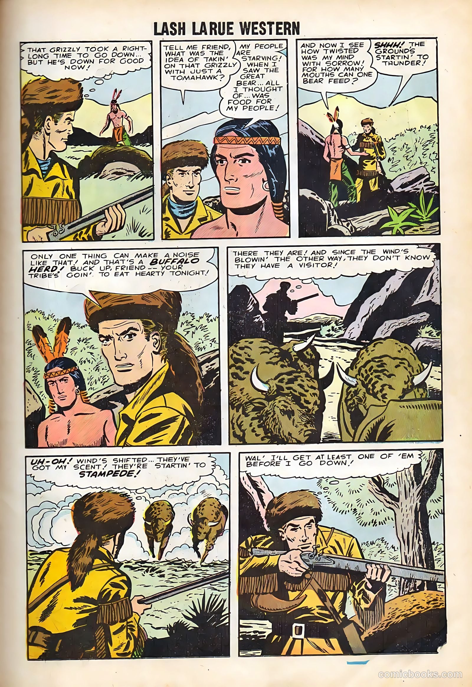 Lash Larue Western #67 — page 19 of 69