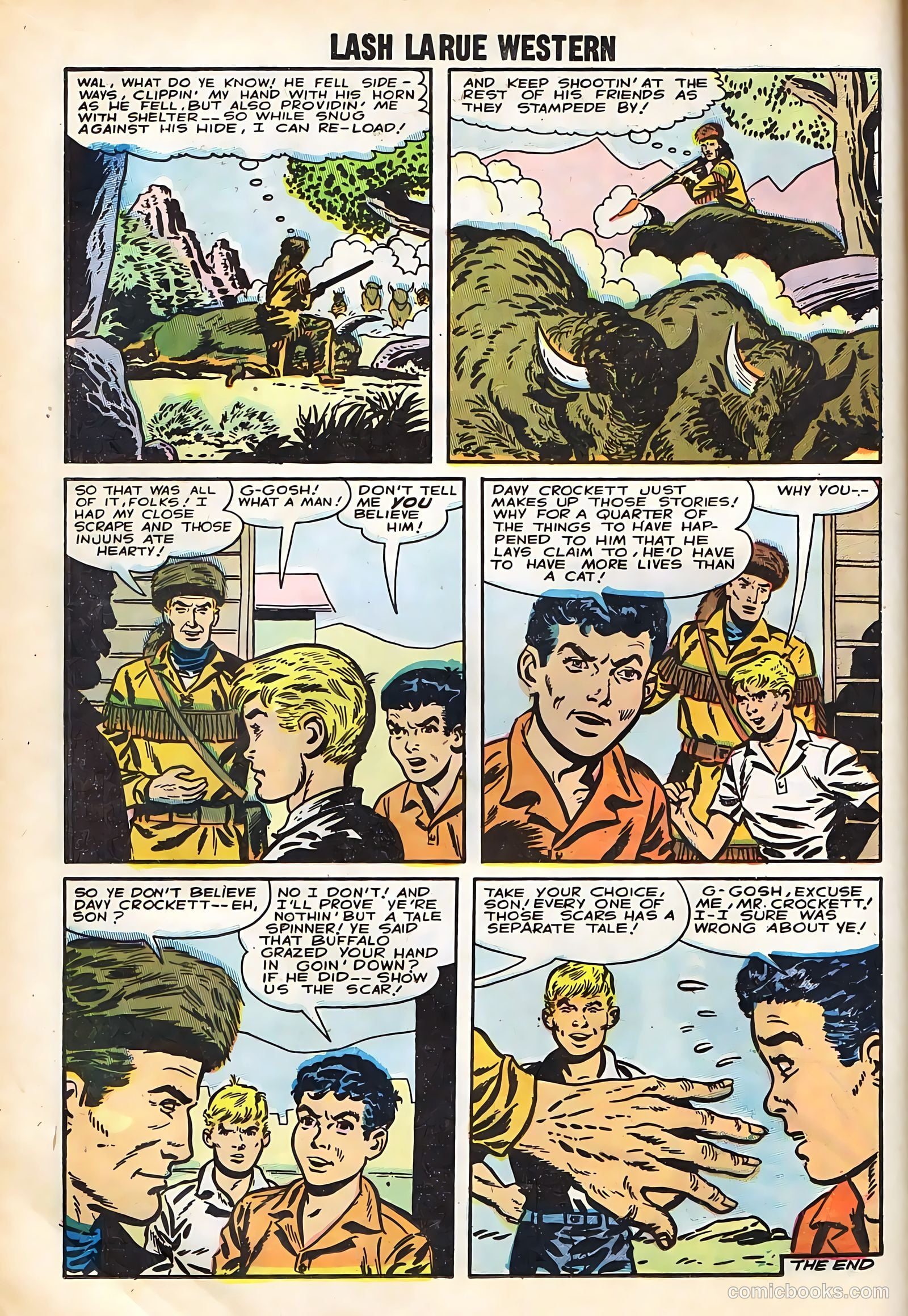 Lash Larue Western #67 — page 20 of 69