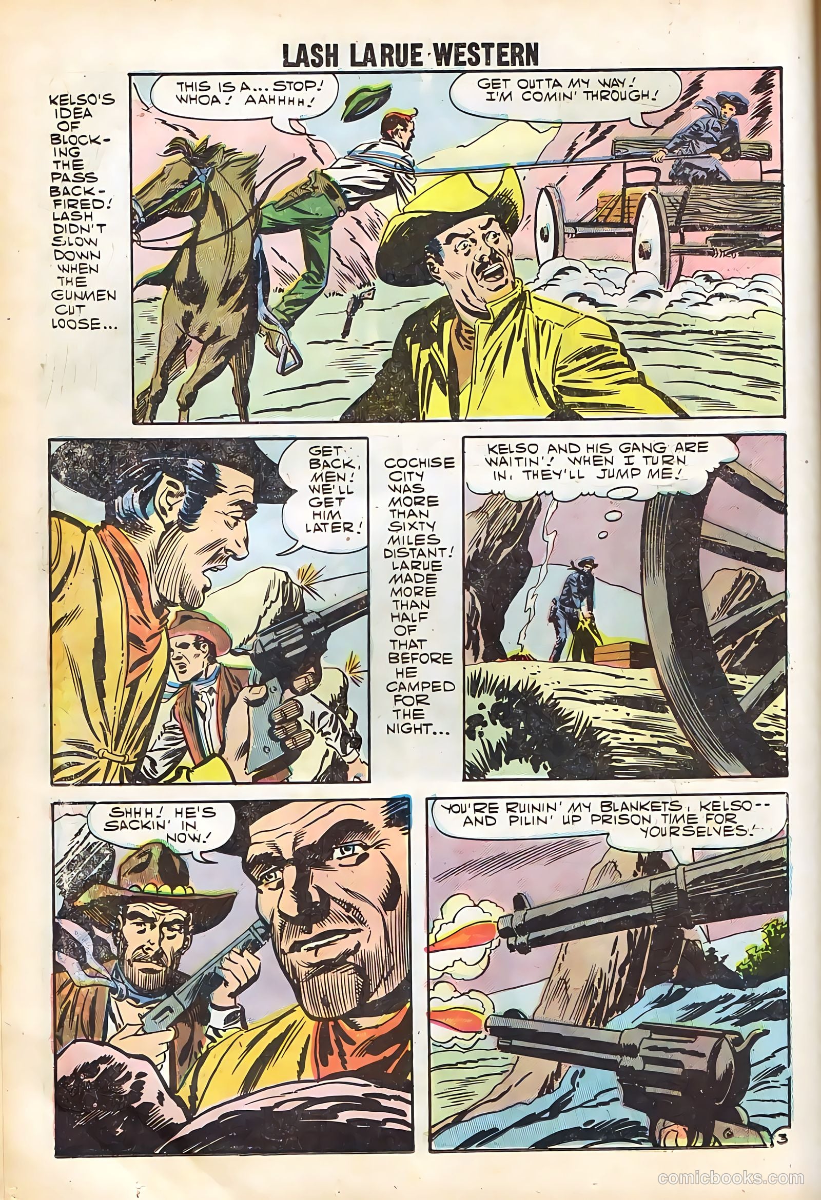Lash Larue Western #67 — page 24 of 69