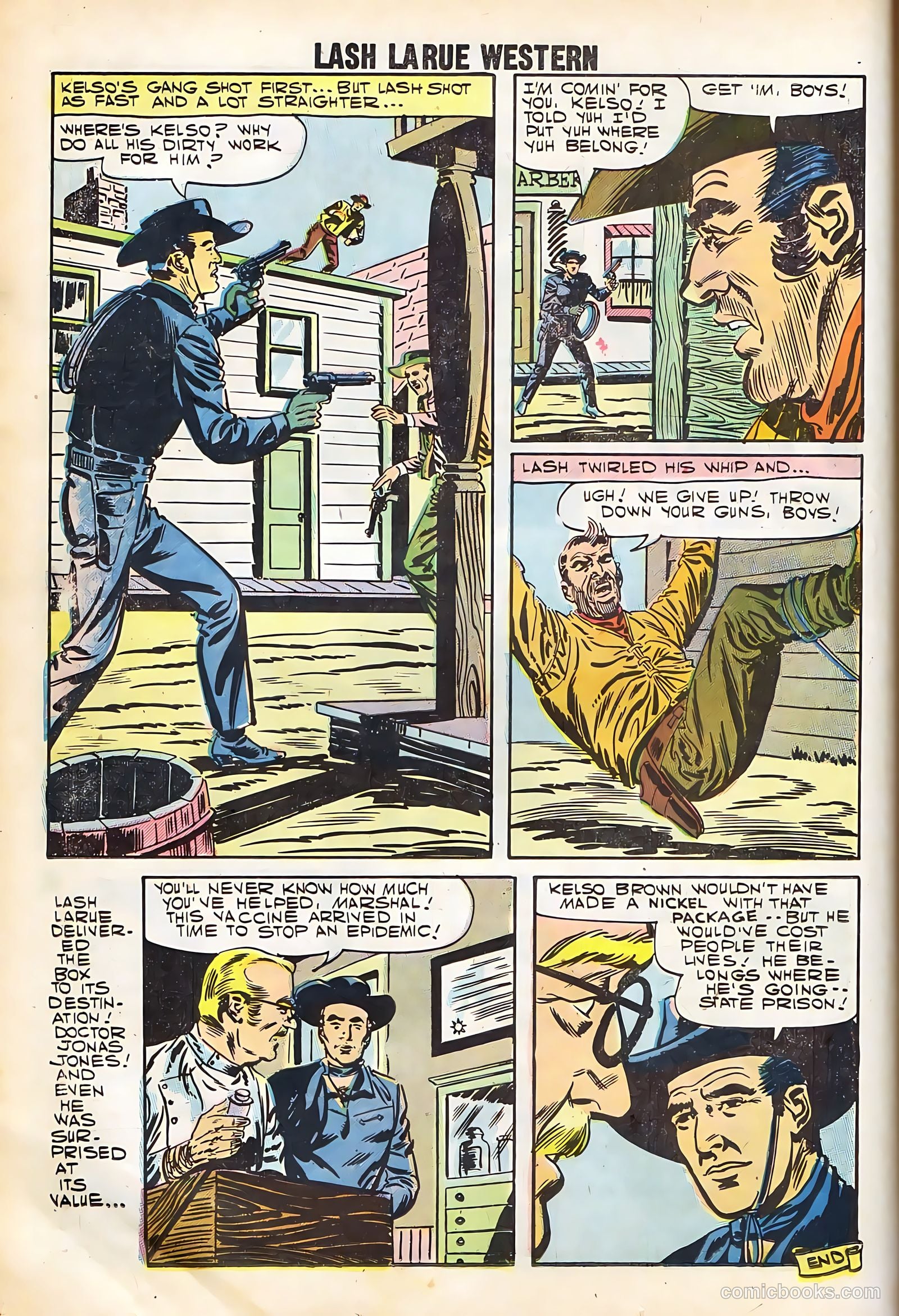 Lash Larue Western #67 — page 26 of 69