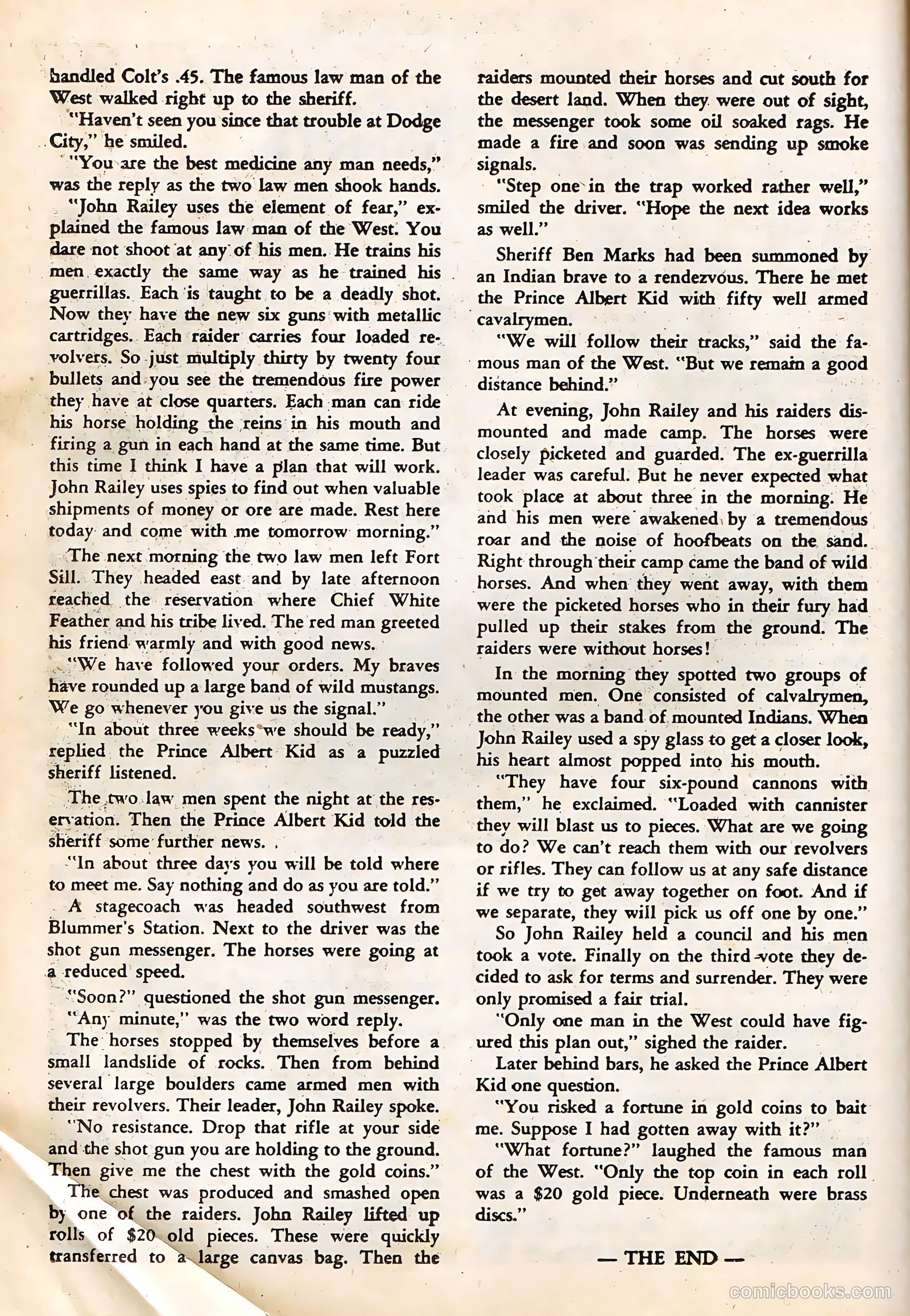 Lash Larue Western #67 — page 28 of 69