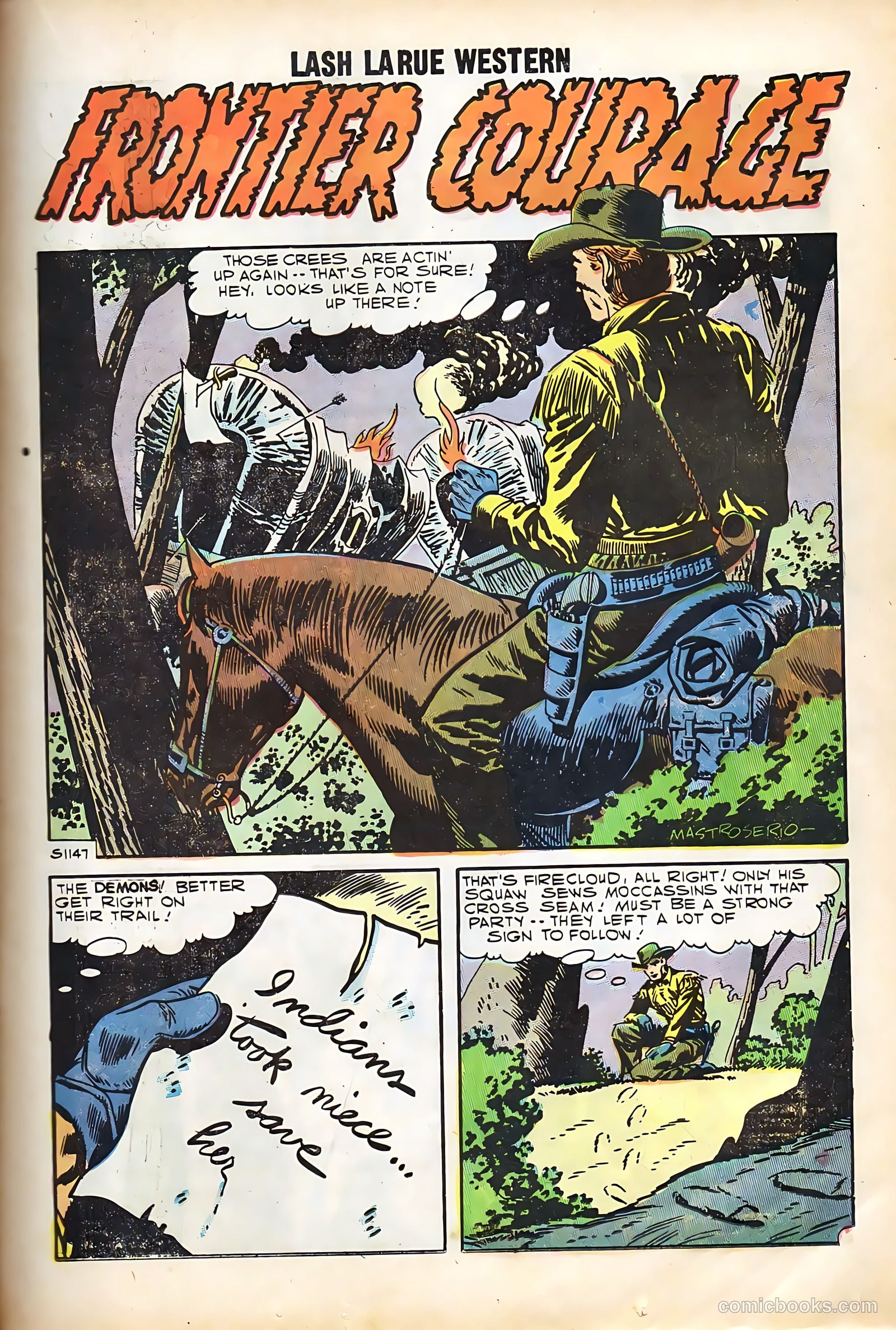 Lash Larue Western #67 — page 29 of 69