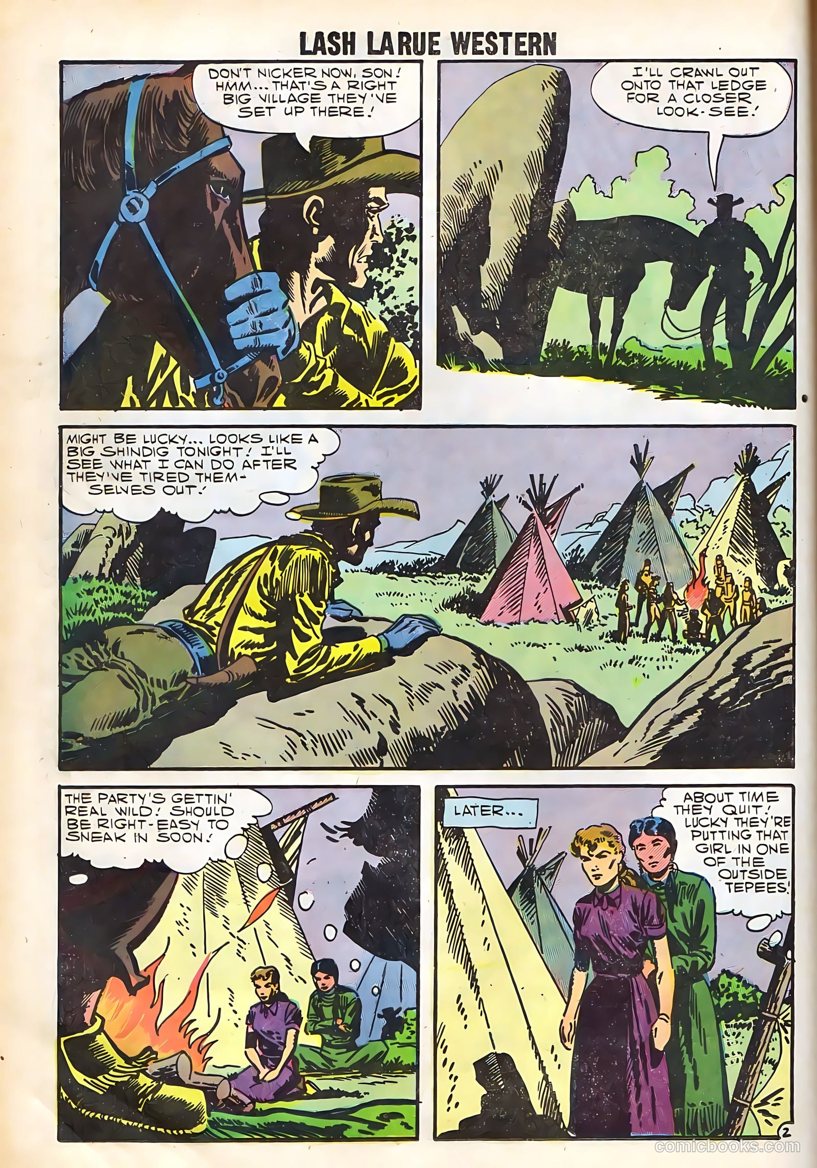 Lash Larue Western #67 — page 30 of 69