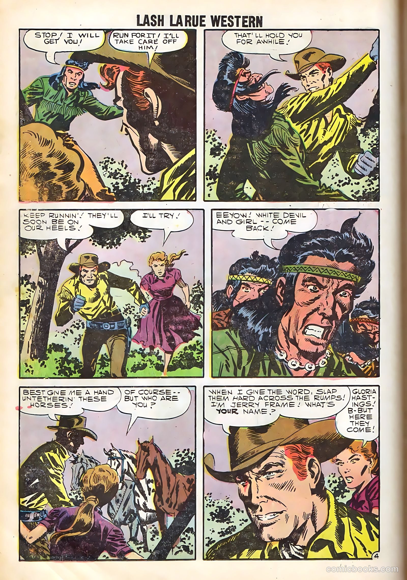 Lash Larue Western #67 — page 32 of 69
